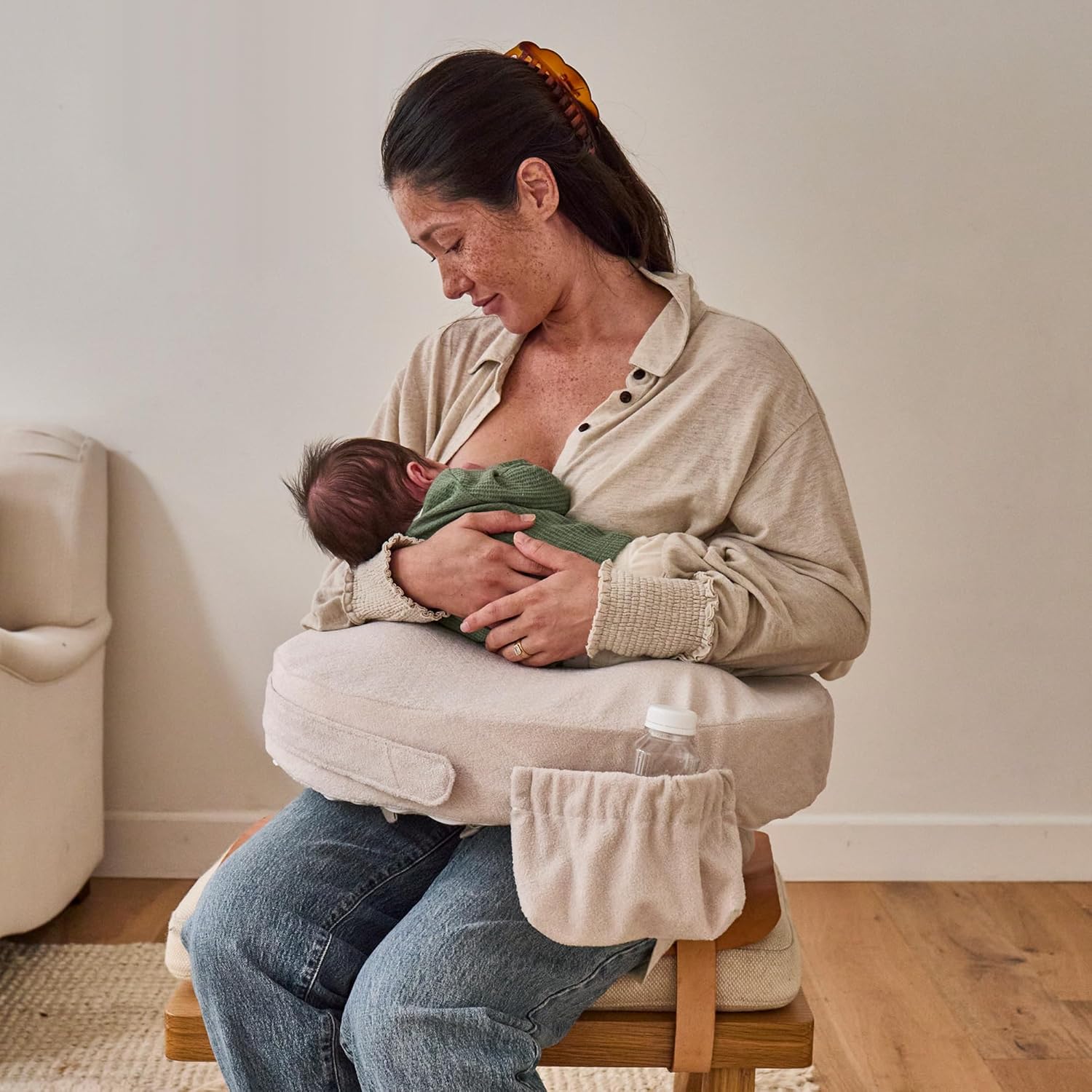 My Brest Friend Nursing Pillow - Deluxe - Soft Rose