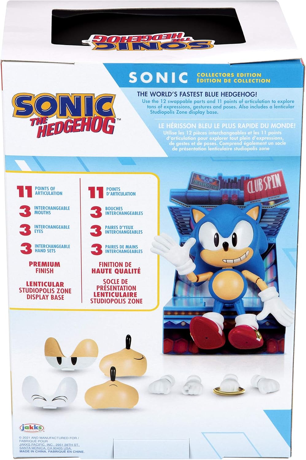 Sonic The Hedgehog Ultimate 6” Sonic Collectible Action Figure