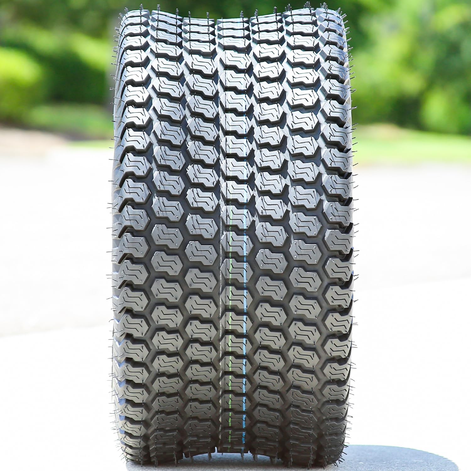 Kenda K500 Super Turf R/S 4 Ply 16-7.50-8 Lawn & Garden/Turf Tire | Lawn Mower & Garden Tractor All Season Traction 64A3 Rated 4 Ply Bias Construction Black Sidewall Tire