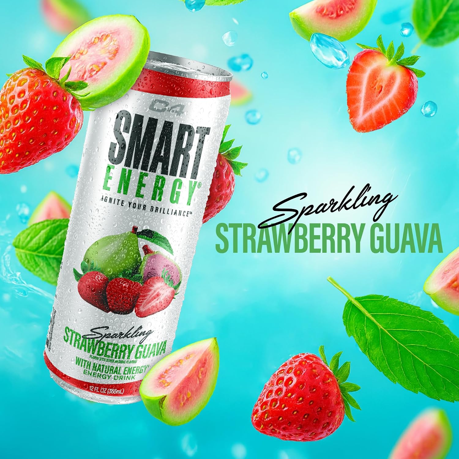 C4 Smart Energy Drink, 200mg Caffeine, 12 Fl Oz 12pk