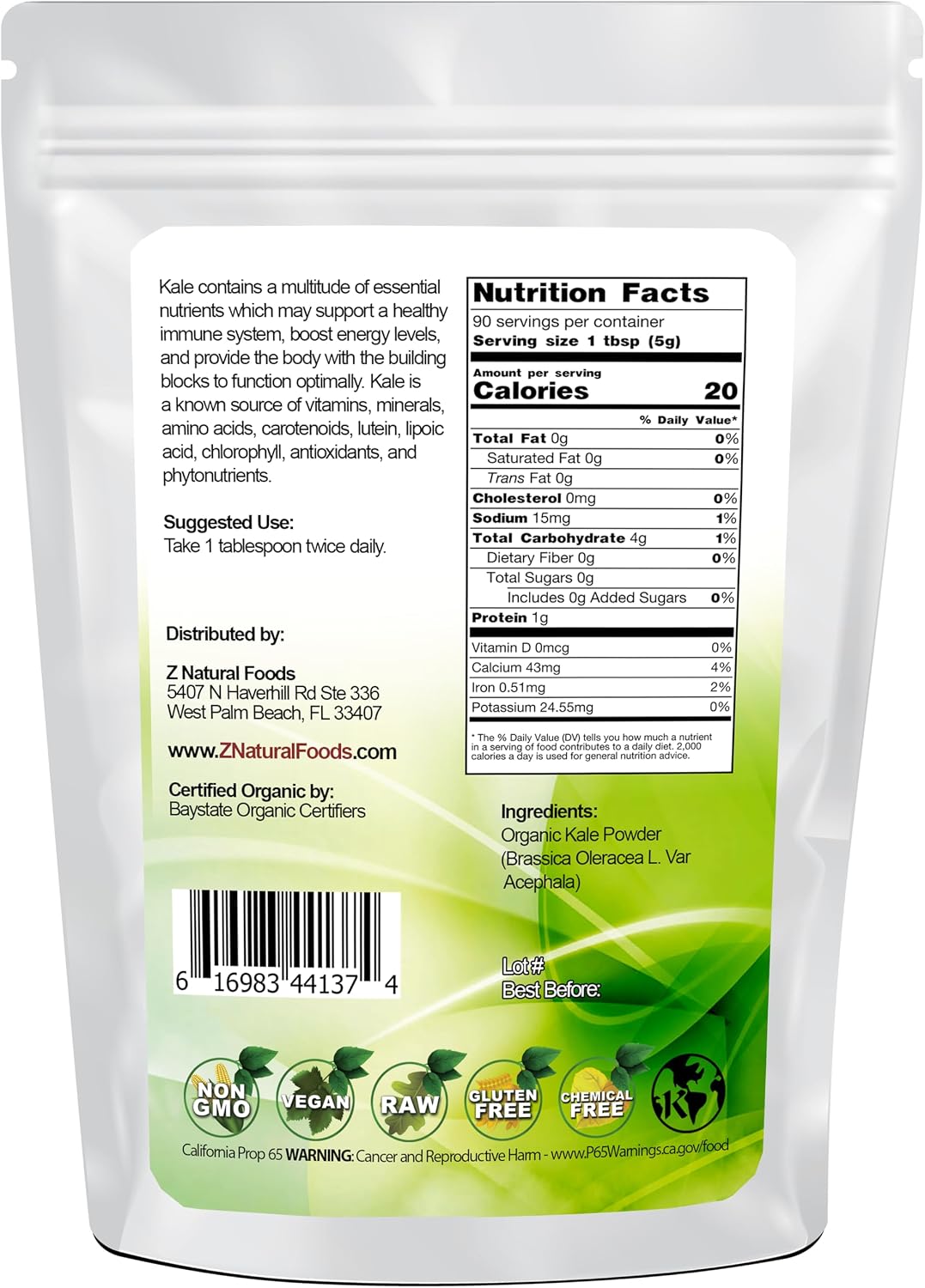 Z Natural Foods Organic Beet Root Powder - Vegan, Gluten Free, 16 oz