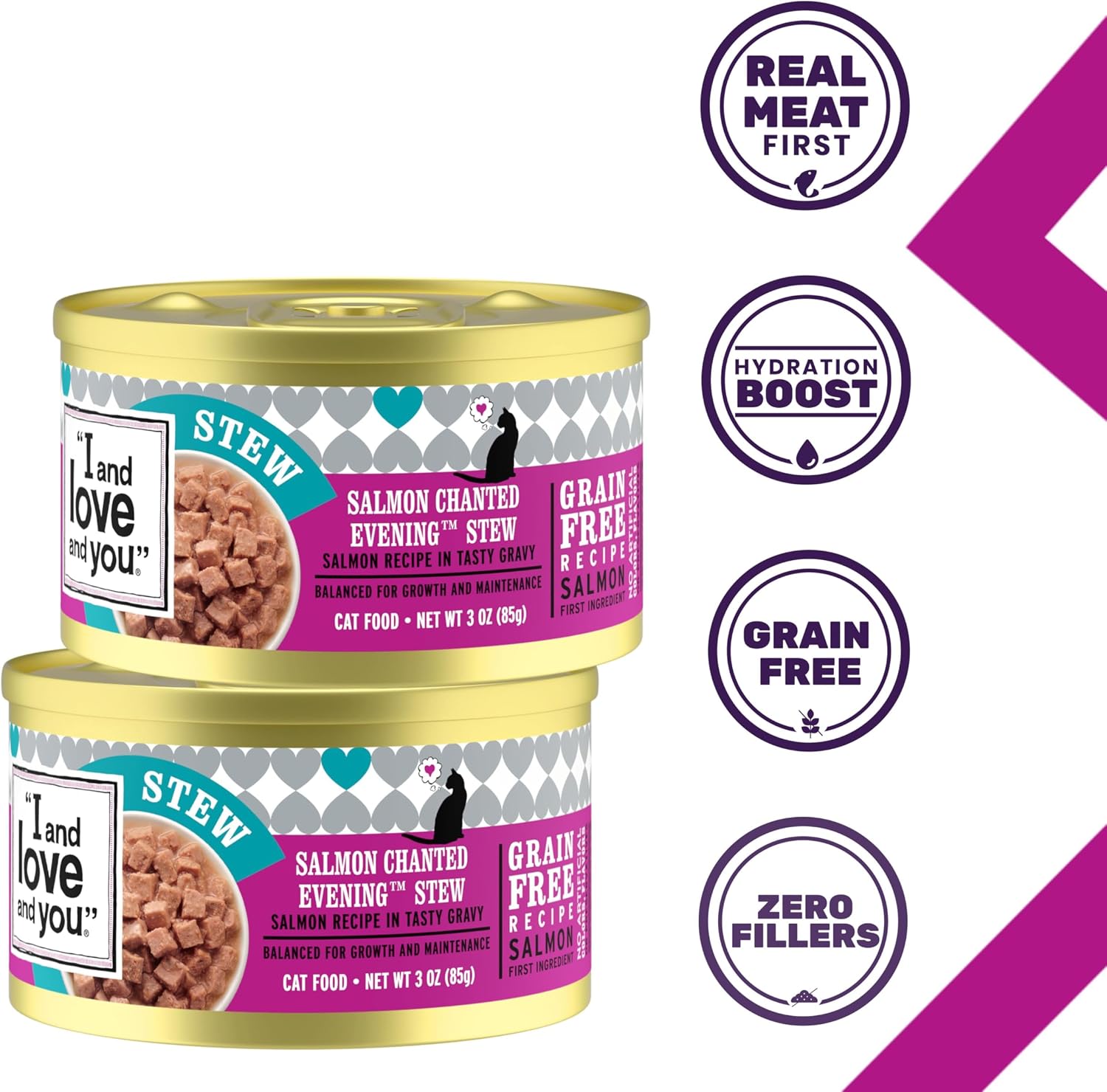 I AND LOVE AND YOU, Cat Food Variety, 3 Ounce, 12 Pack