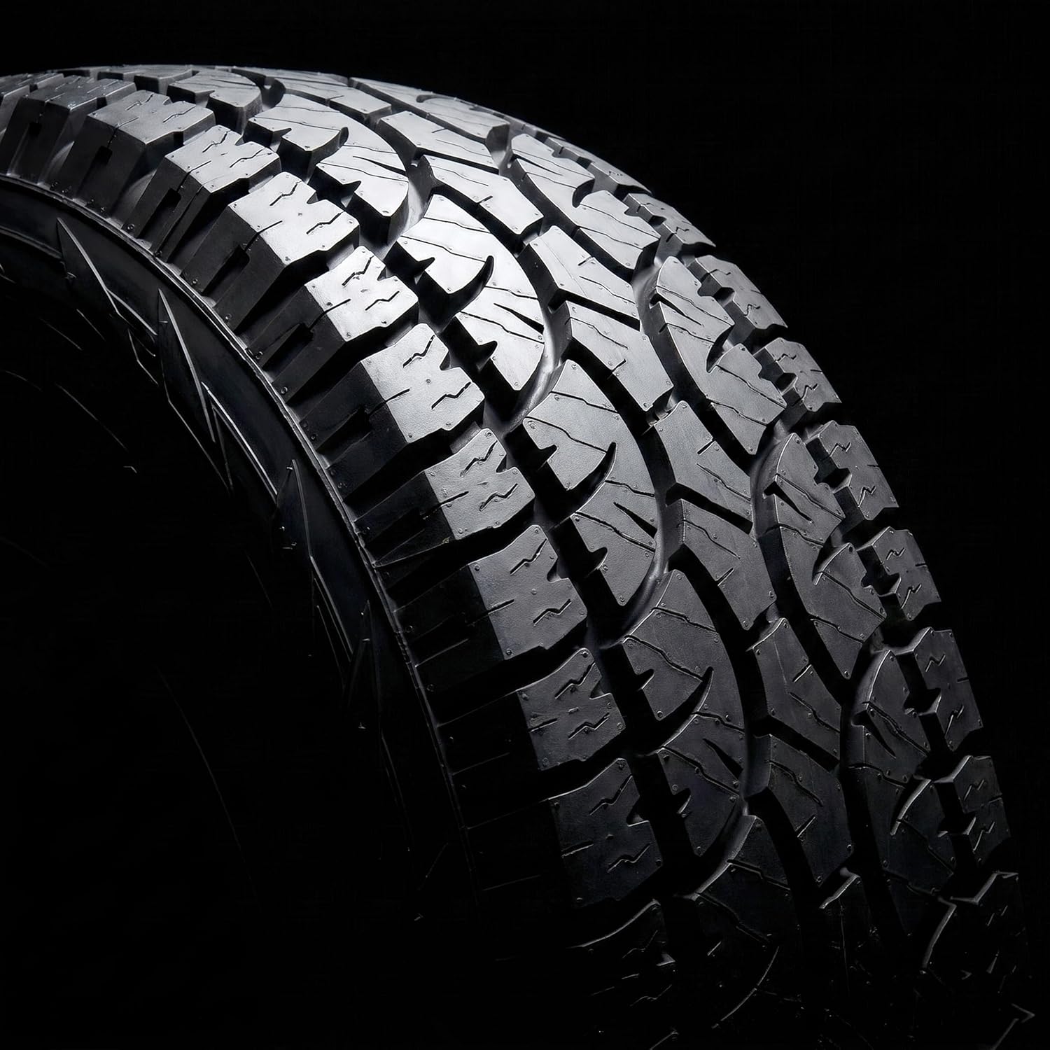 ATTURO Trail Blade A/T All-Terrain Tire, LT235/75R15 104/101S | Light Truck All Terrain All Weather Traction 104/101S Rated C (6 Ply) Radial Construction Black Sidewall Tire
