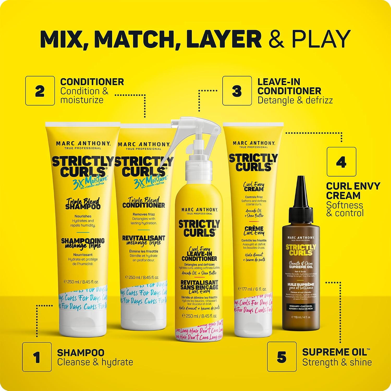Marc Anthony Strictly Curls Defining Lotion - Light Gel - Curly & Wavy Hair