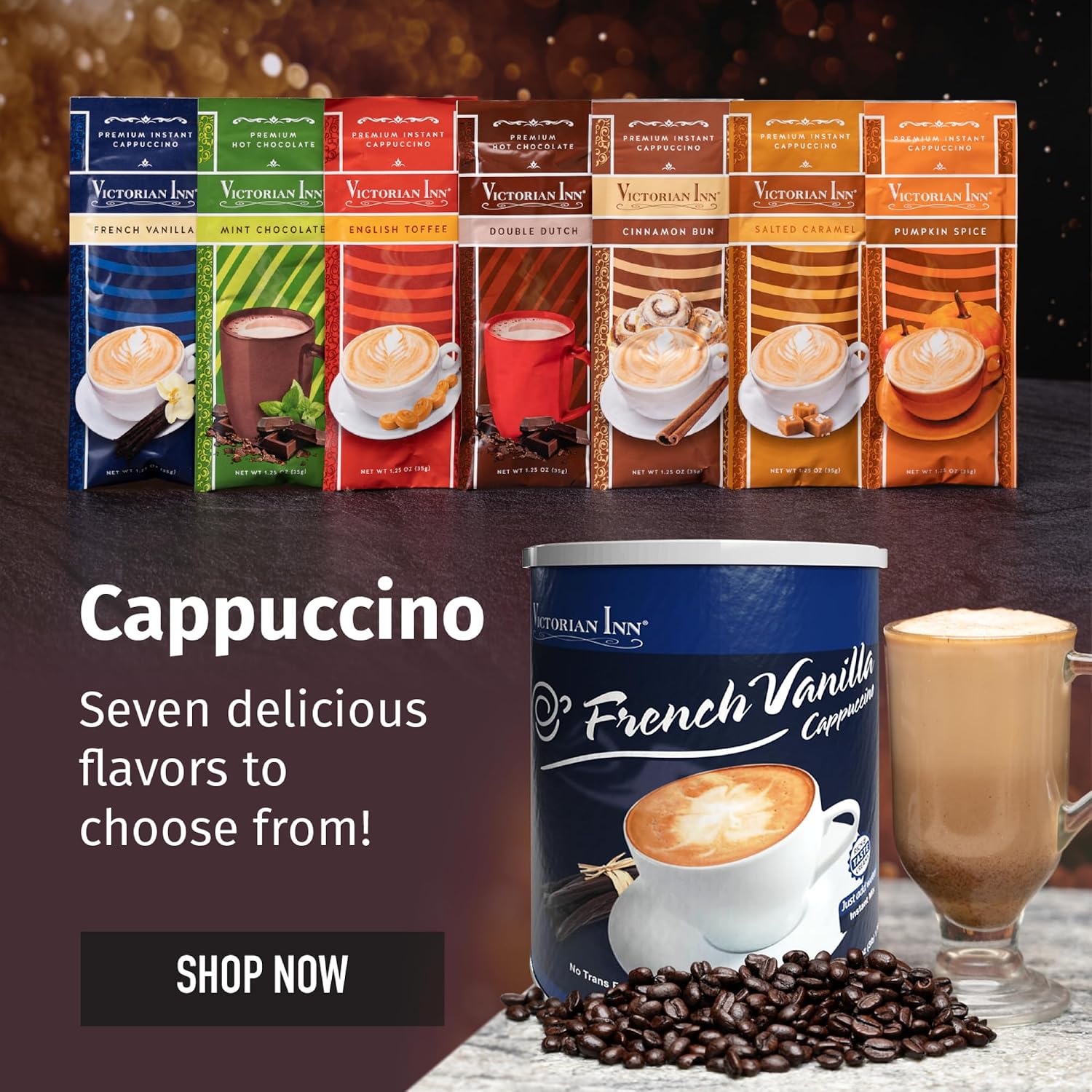 Victorian Inn French Vanilla Cappuccino, 3 Pound (Pack of 1)