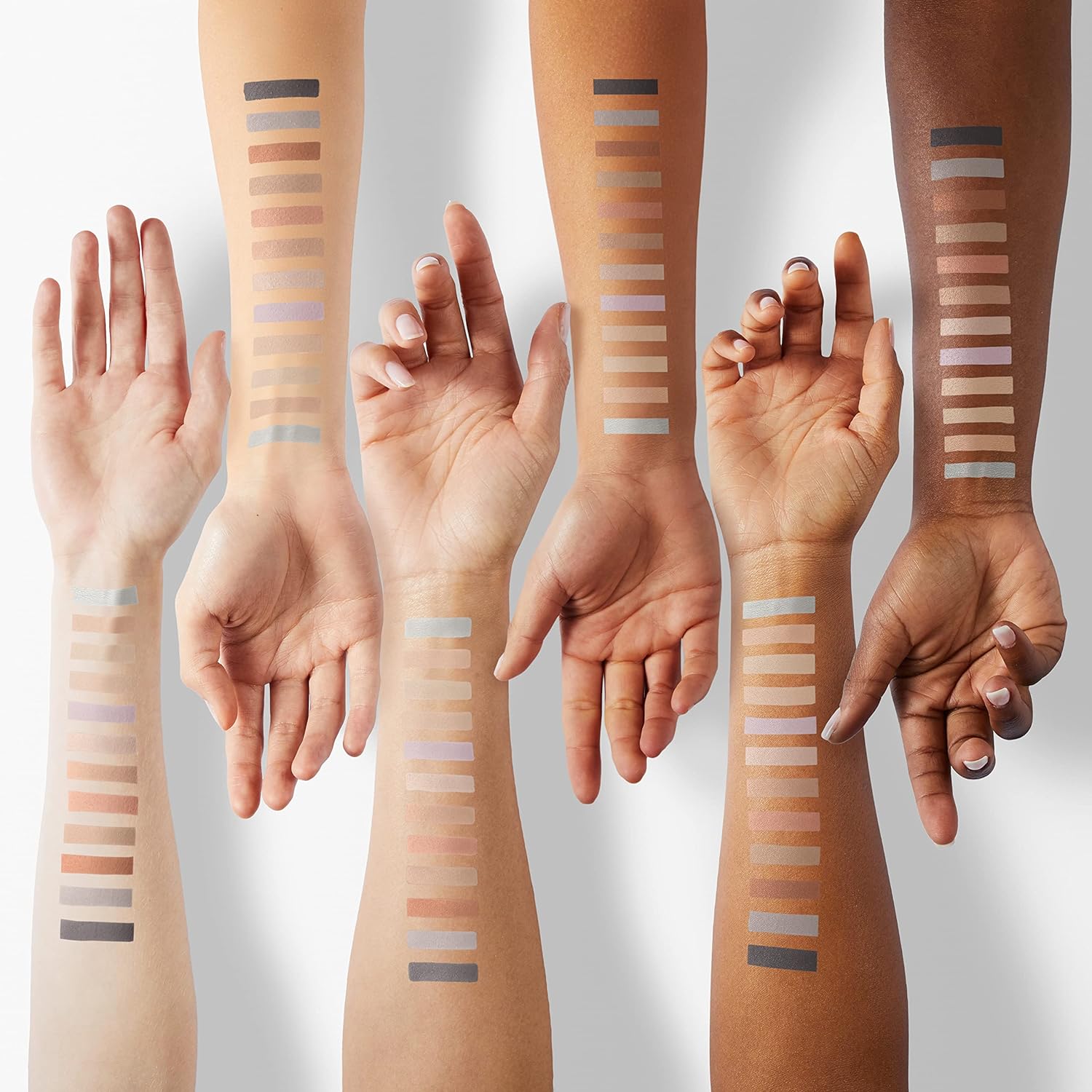 W7 Mighty Mattes Eyeshadow Palette - 12 Nude Shades | Long-Lasting Matte Eyeshadows, Flawless Natural Finish