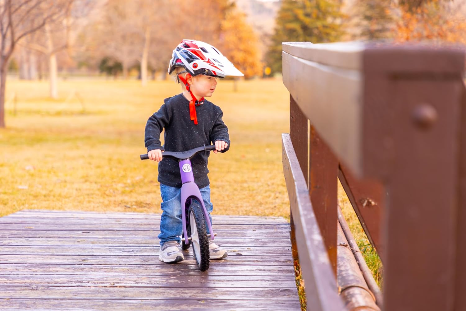 Strider 12 Comp, No Pedal Balance Bike for Kids Ages 1–3 Years | No-Pedal Composite Bike, Adjustable Seat, Lightweight Frame, Easy Assembly, Durable All-Weather Plastic, Never Flat Tires