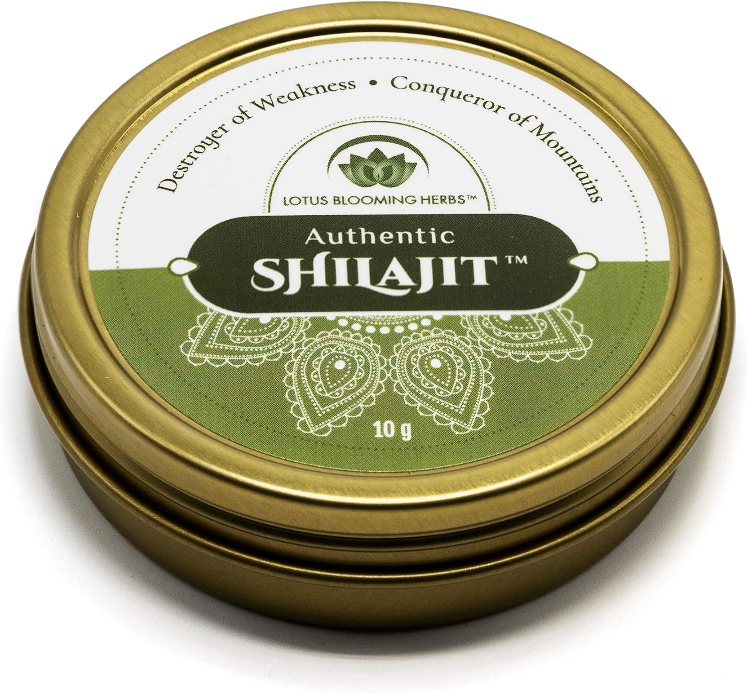 Lotus Blooming Herbs Authentic Shialjit Gold Grade Himalayan Resin 10 Grams | Himalayan, Fulvic Acid & Trace Minerals, Supports Healthy Energy