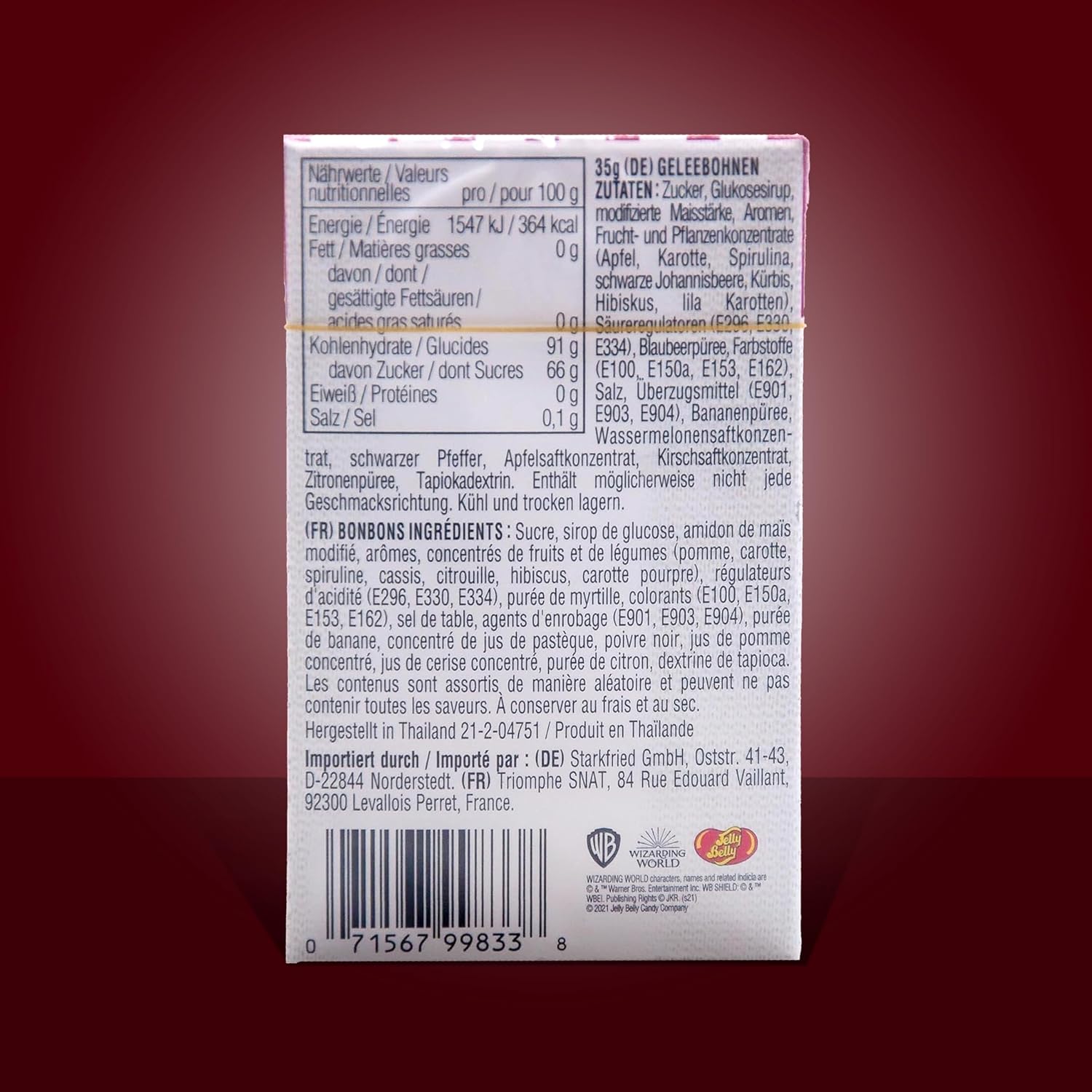 Jelly Belly Jelly Beans, 20 Flavors, .35-oz Trial Size Packs, 80 Count