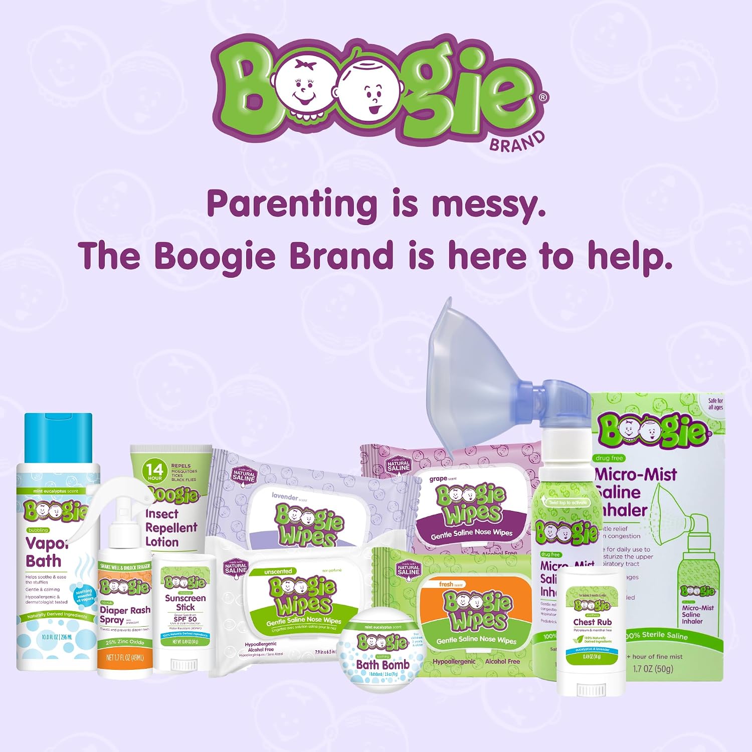 Boogie Moisturizing Saline Nasal Gel for Babies & Kids - 1 oz (3 Pack) | Fragrance Free - Drug-Free Formula - Made with Aloe and Natural Saline - Soothes and Hydrates Dry or Irritated Noses