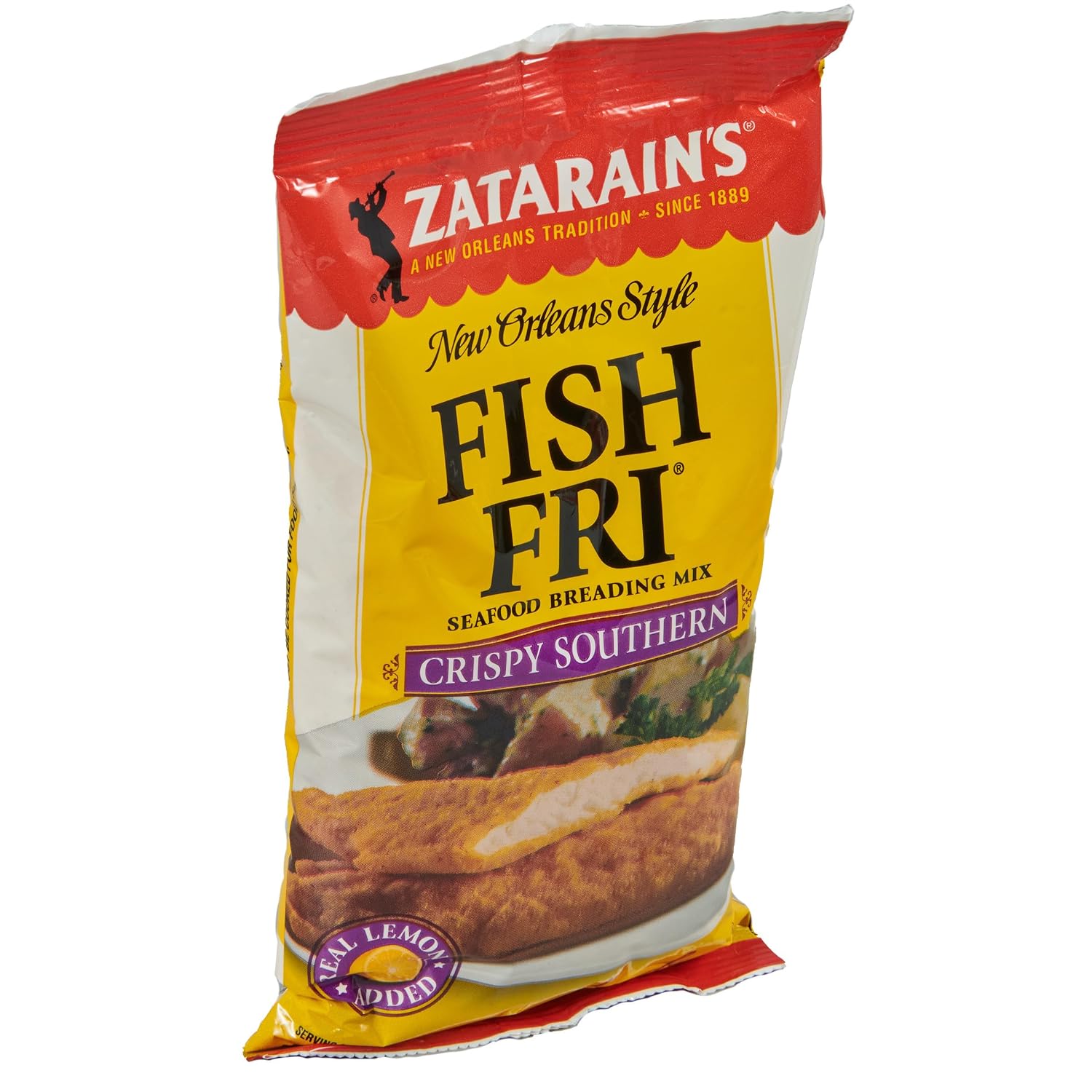 Zatarain's Crispy Southern Fish Fri Seafood Breading Mix, 24 oz (Pack of 8)