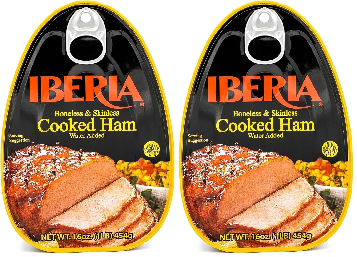 Iberia Boneless & Skinless Cooked Ham, 16 oz