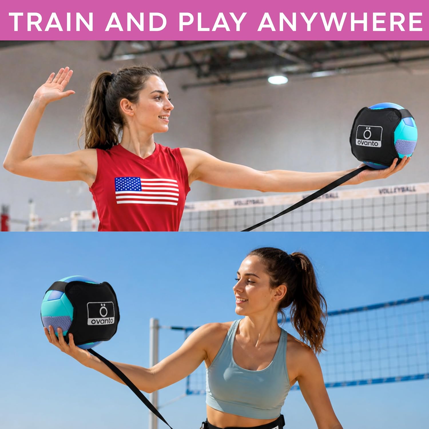 OVANTO Volleyball Training Equipment Kit