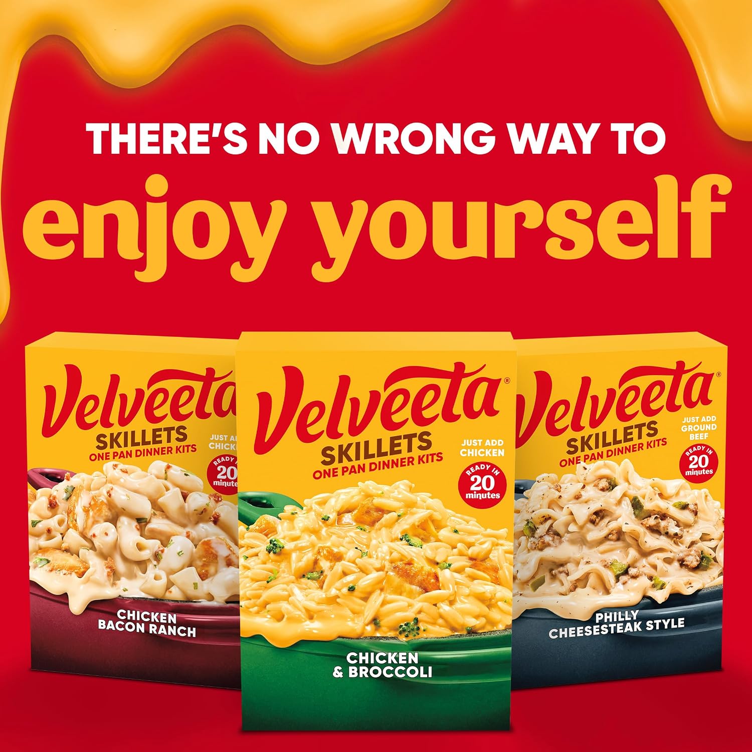 Velveeta Skillets One Pan Dinner Kit, Creamy Beef Stroganoff, 11.6 oz Box