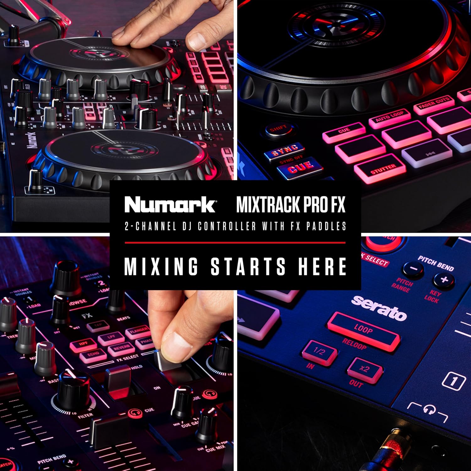 Numark Mixtrack Pro FX DJ Controller