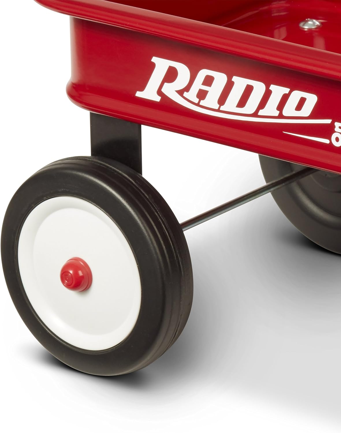 Radio Flyer Mini Classic Red Wagon for Kids, 12.5" Toy Wagon Ages Aged 1.5+ | Play-Size Version of the Classic, Durable Rolling Wheels & Steel Body, Working Handle, Toys, Crafts & Gift Displays