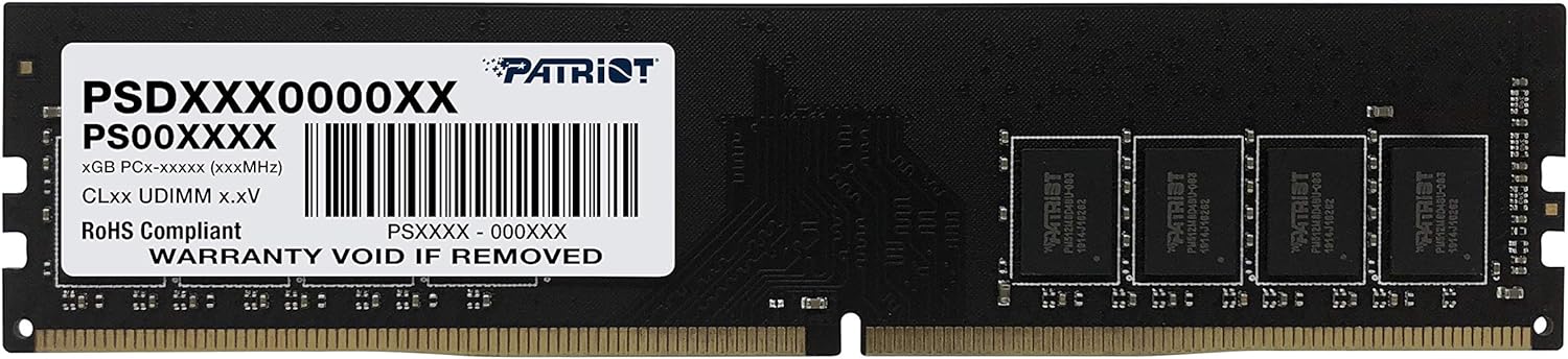 Patriot Signature Line Series DDR4 RAM 8GB (1 x 8GB) 3200MHz Desktop Memory