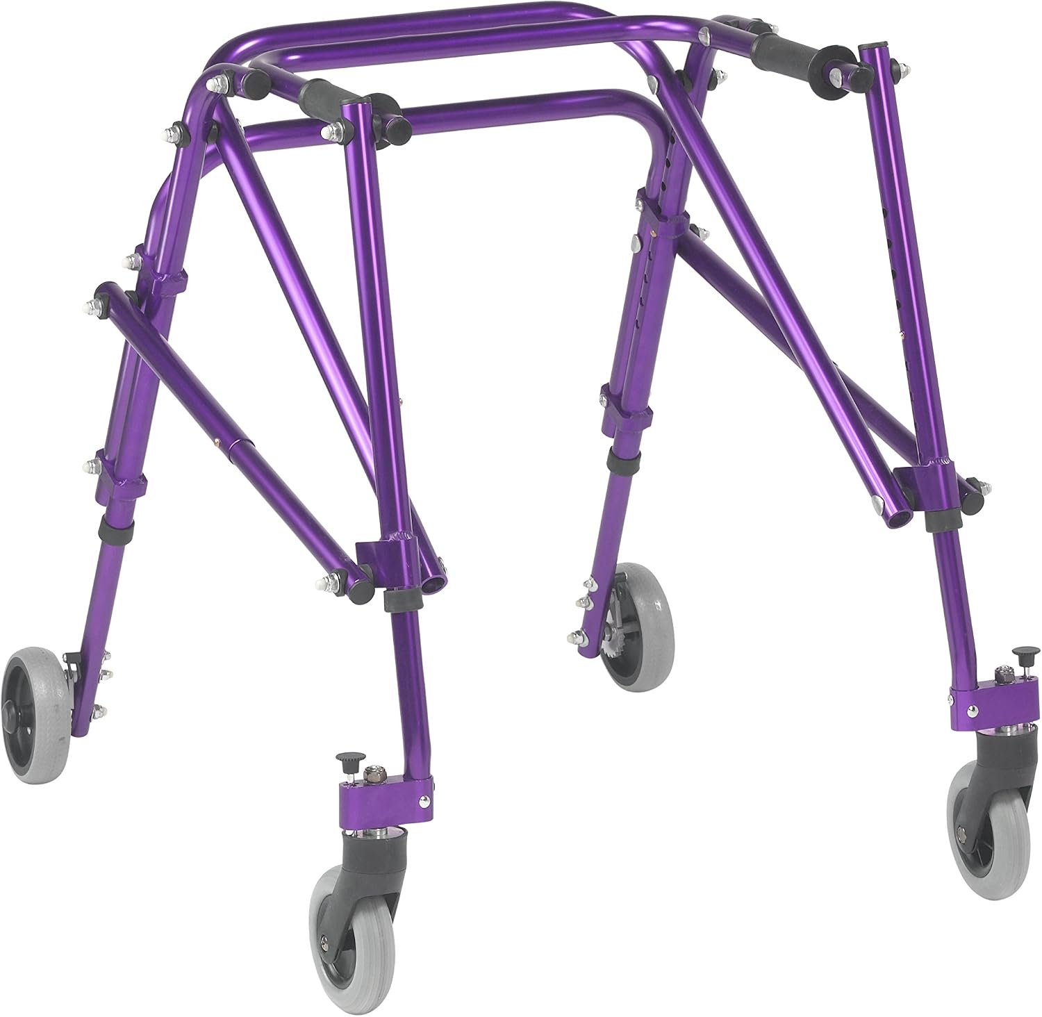 Inspired by Drive KA2200-2GKB Nimbo Posterior Walker, Knight Blue | Pediatric Posterior Walker Offers Lightweight, Adjustable Support to Help Children Build Walking Confidence