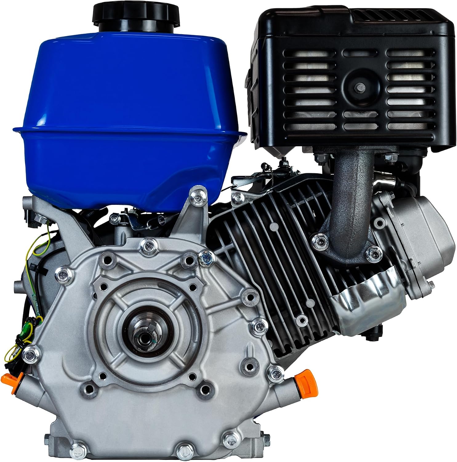 DuroMax XP7HPE 208cc Electric Start Gas Powered, 50 State Approved, Multi-Use Engine Blue