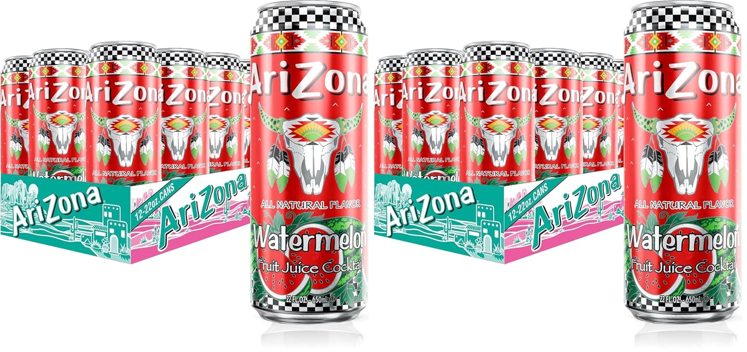 AriZona Mucho Mango | Fruit Juice Cocktail | 22 Fl Oz (12 Pack)