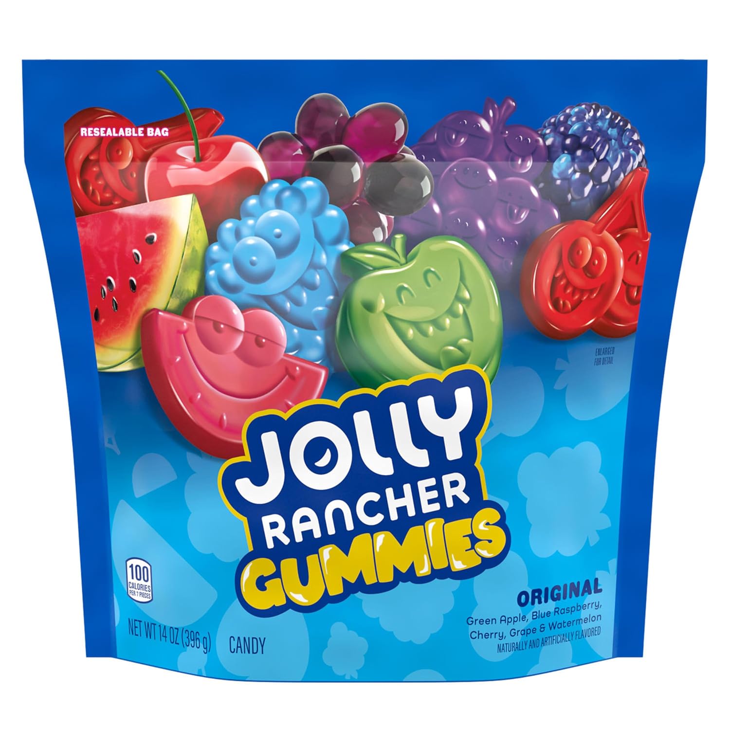 JOLLY RANCHER Gummies Original Fruit Flavored Gummy Candy Box, 3.5 oz