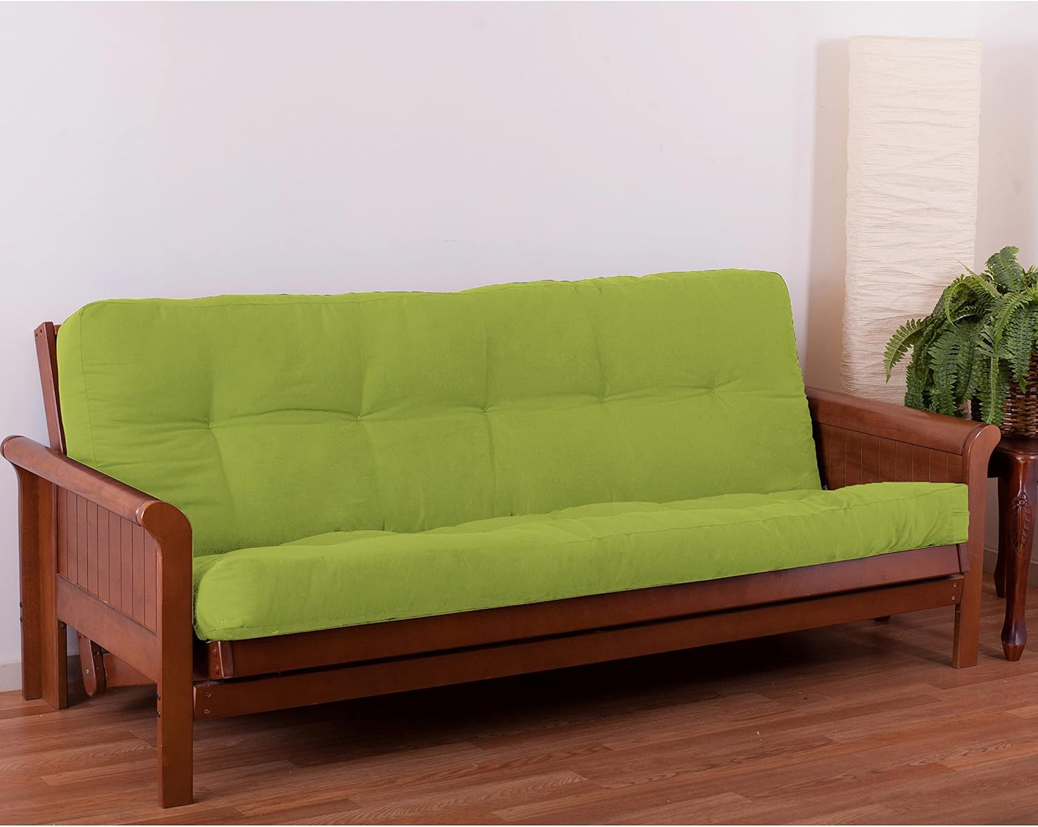 Blazing Needles Renewal 6" Twill Futon Mattress, Queen, Sage