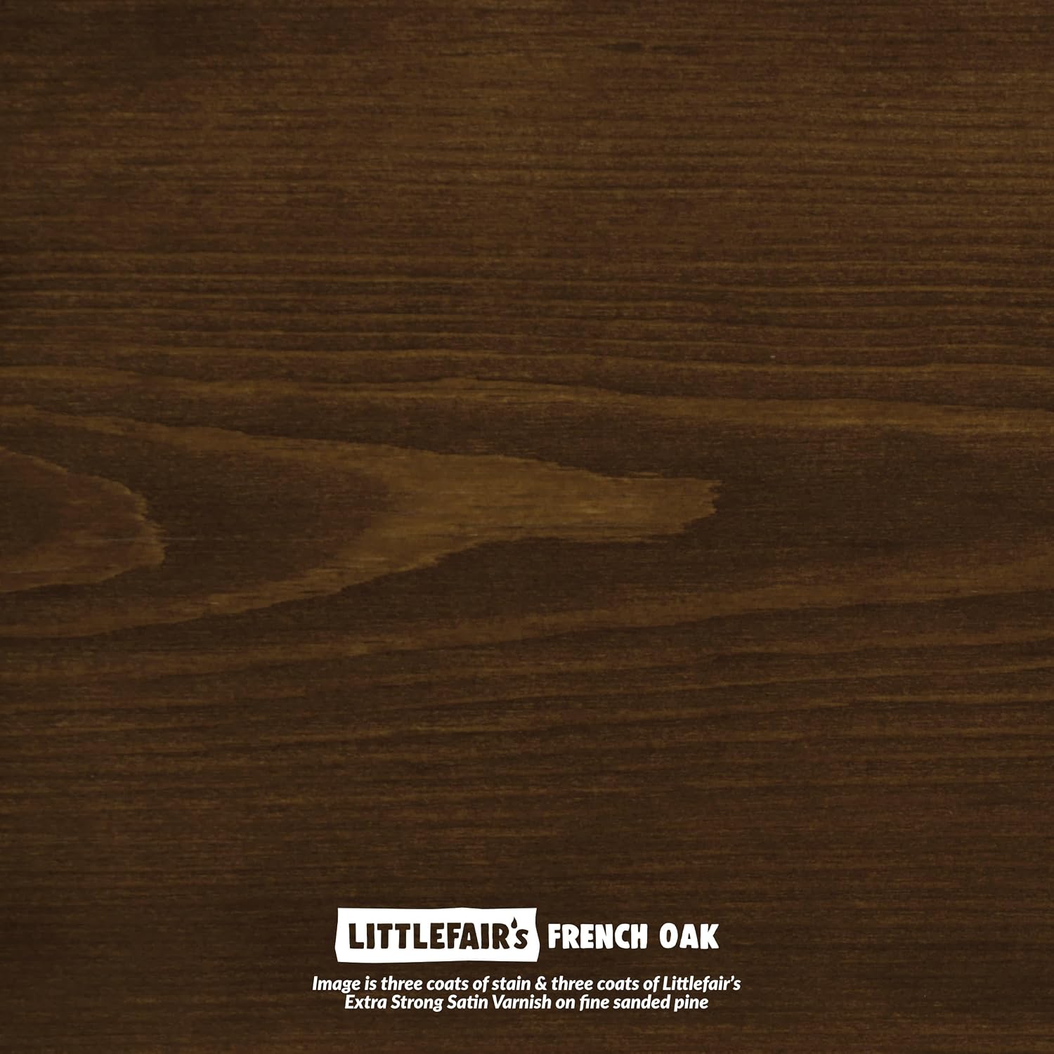 Littlefair's Wood Stain Water Based - 8.5oz/250ml - Indoor Furniture Stain Light & Dark Finishes - Special Non Toxic & Eco Friendly Formula - Wood Stain for Crafts - Color: Antique Stripped Pine
