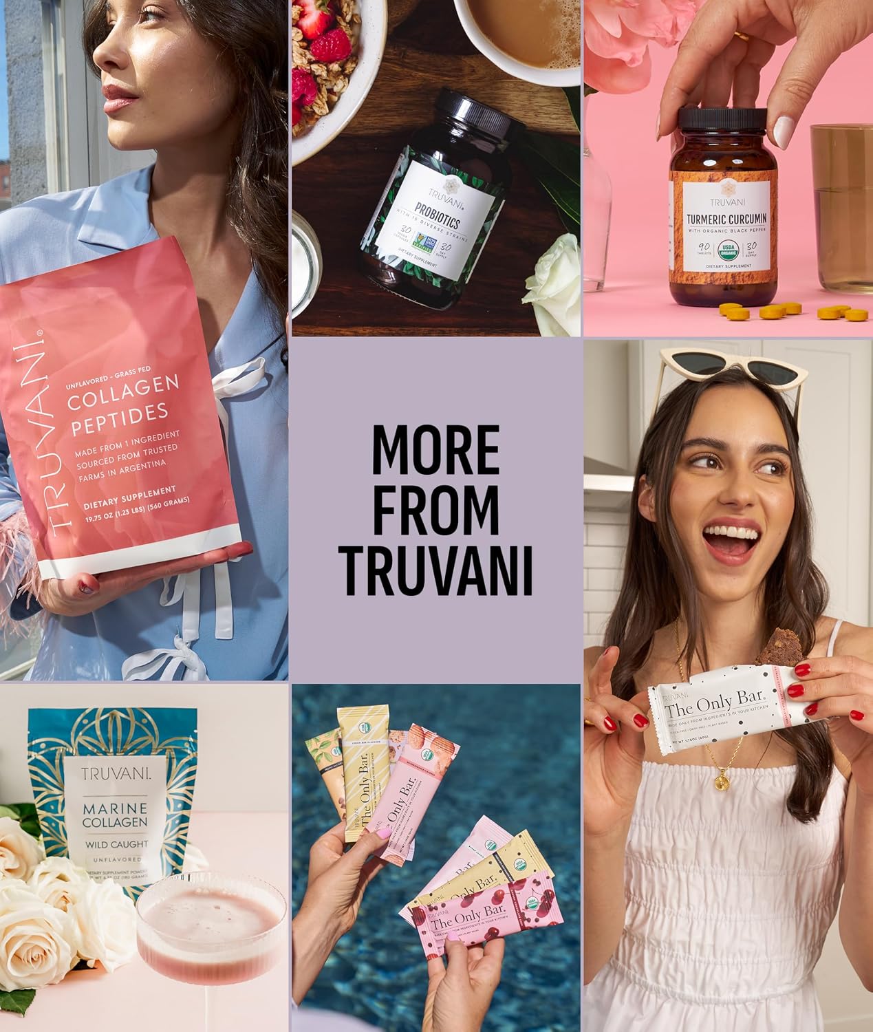 Truvani Organic Plant Based Protein Powder | Chocolate | 1 Serving