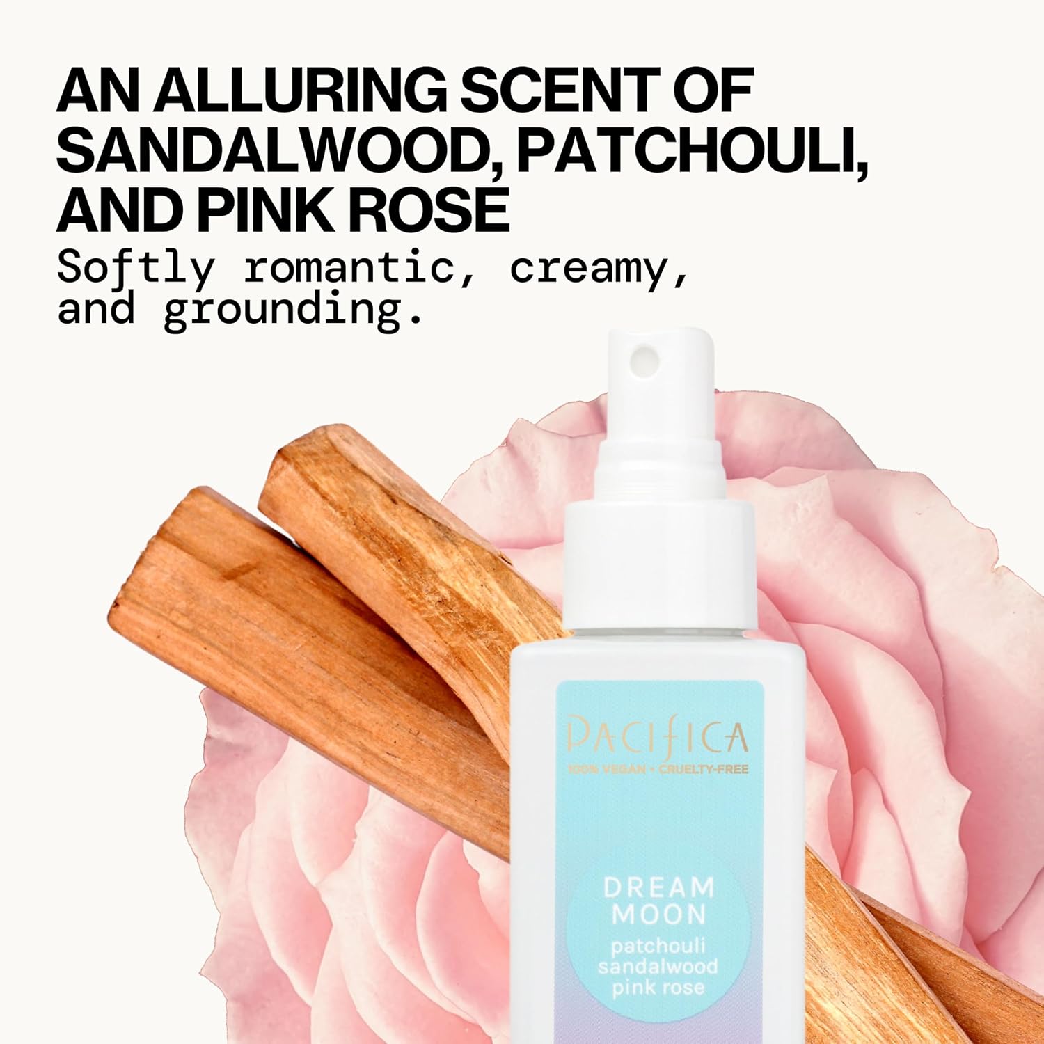 Pacifica Island Vanilla Hair Mist Perfume and Full Body Spray for Women - Fragrance Spray for A Mood-Lifting Experience, Paraben-Free, Clean Beauty No Alcohol, Vegan & Cruelty-Free, 6 oz oz