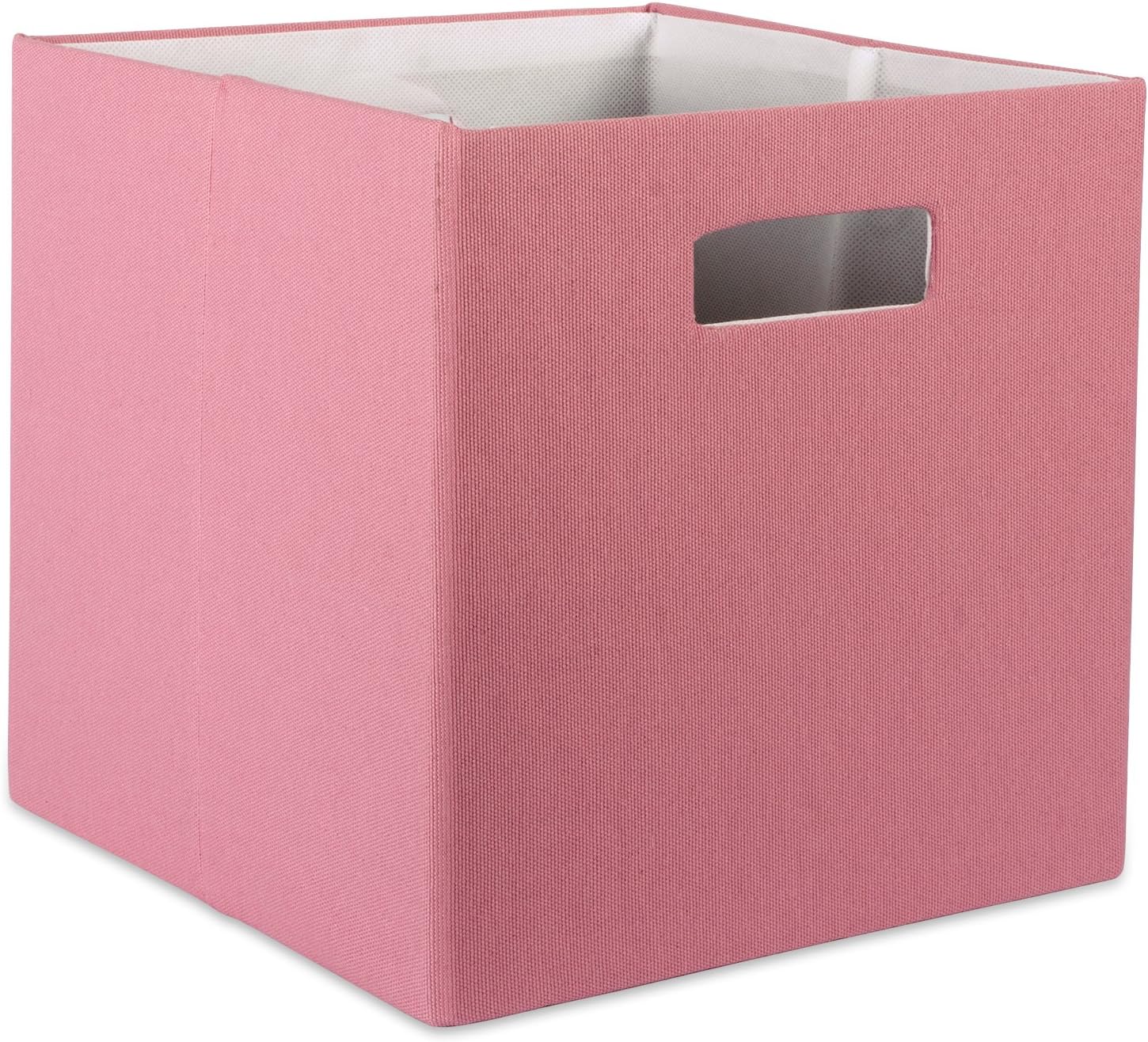 DII Fabric Storage Cube Organizer Bin 13x13x13 Foldable, Teal
