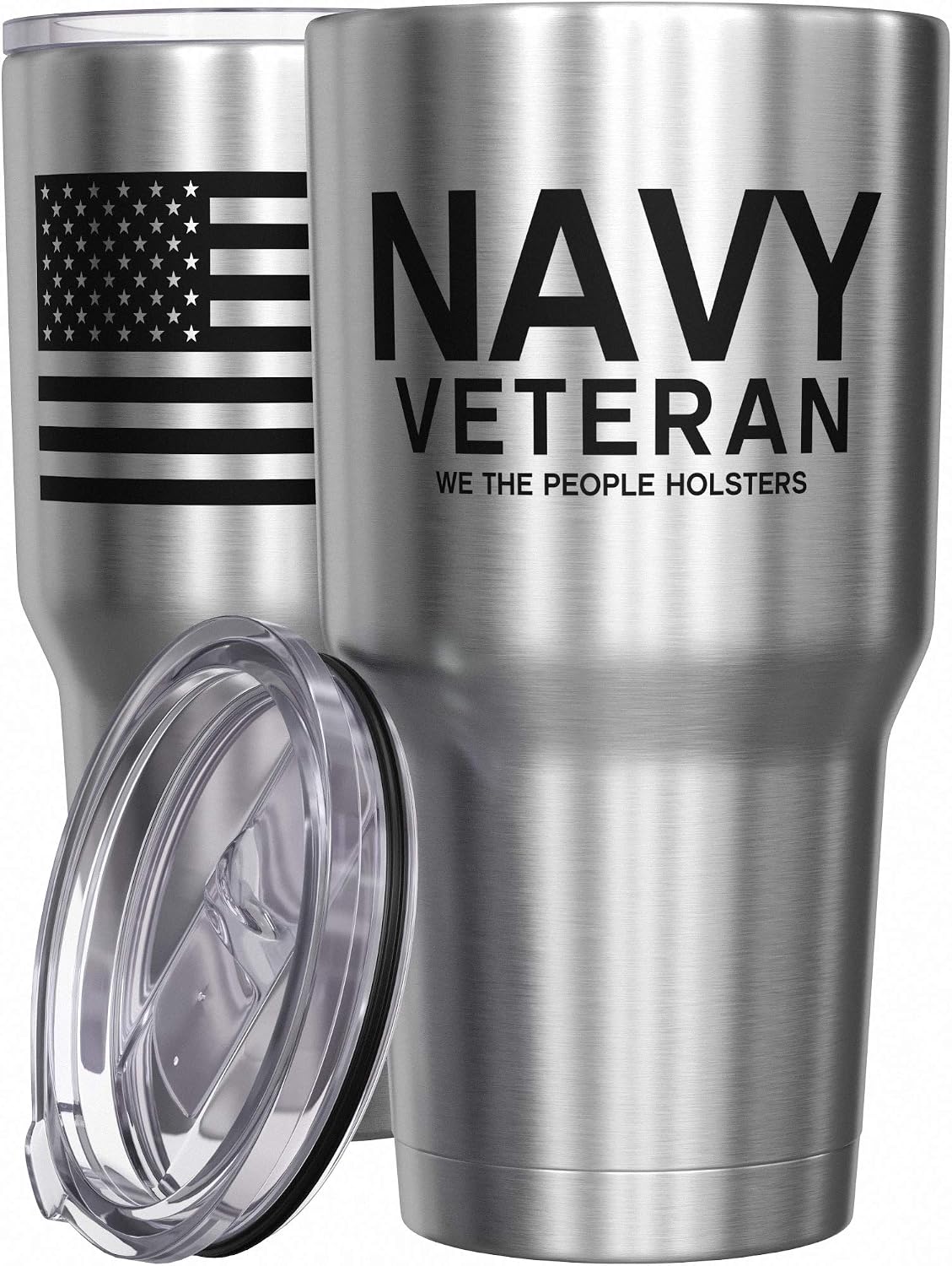 We The People Holsters - 1776 Betsy Ross Flag - Betsy Ross Mug - American Flag Coffee Travel Mug - American Flag Tumbler - Double Insulated Tumbler - 30 oz