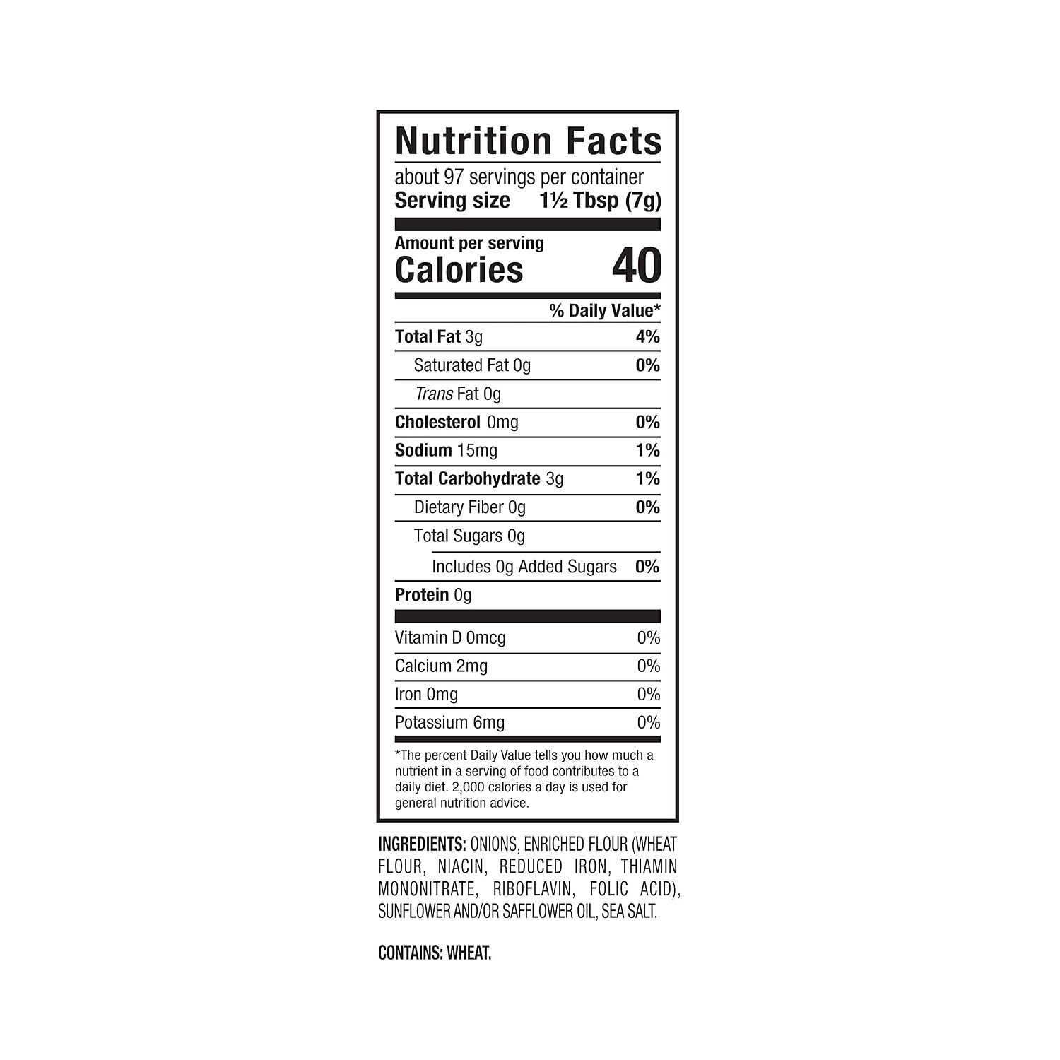 Fresh Gourmet Crispy Onions | 24 Ounce | Low Carb | Crunchy Snack and Salad Topper