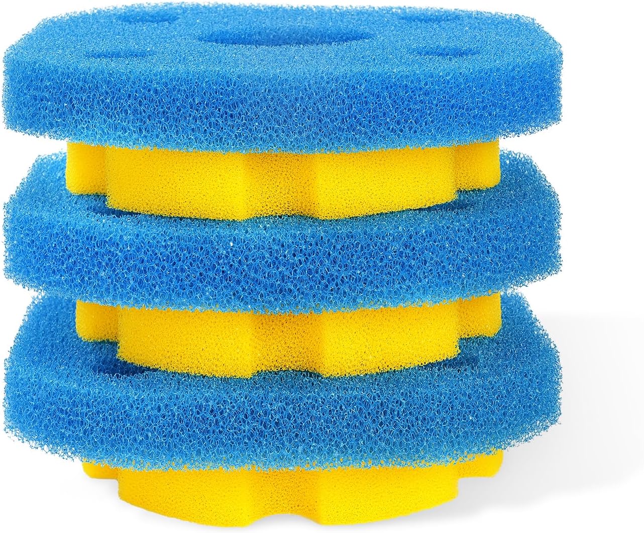 AQUANEAT Replacement Sponge Filter Media Pad Compatible with VIVOHOME/VIVOGROW 2380 GPH/2630 GPH or SUNSUN CPF-250/180 Pressure Pond Filter Foam Koi