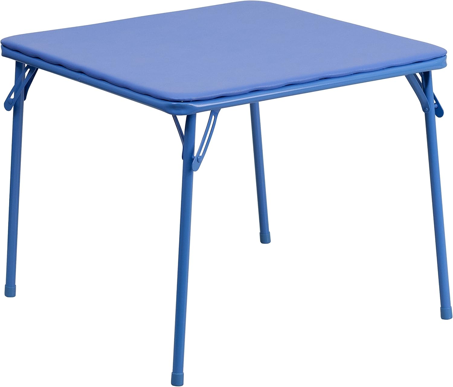 EMMA + OLIVER Blue Kids Folding Table