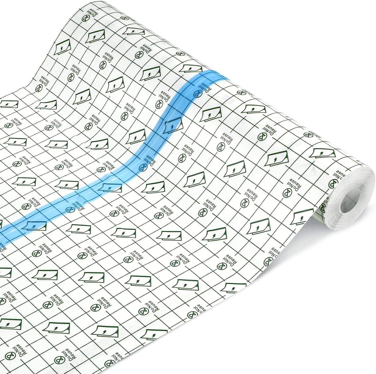 BBTO Transparent Waterproof Adhesive Dressing Bandage Tape, 6 x 197 Inch