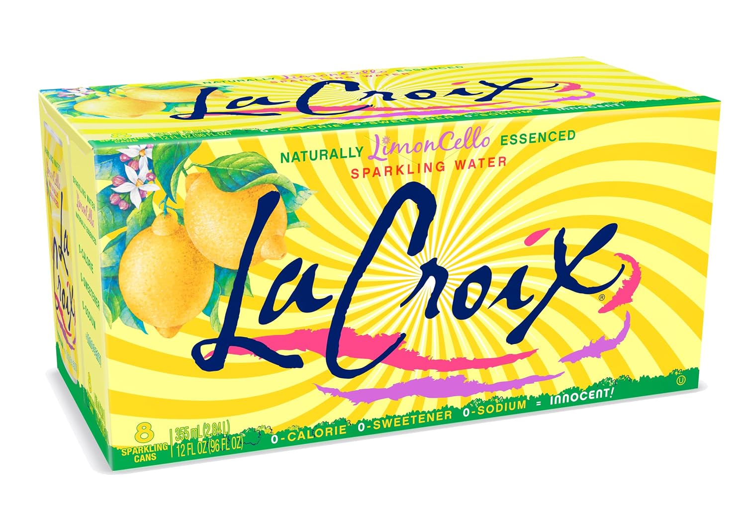 LaCroix Sparkling Water | Pineapple Coconut Flavor | 8-Pack | Naturally Essenced, Zero Calorie, Sodium Free | 12 Fl Oz Cans
