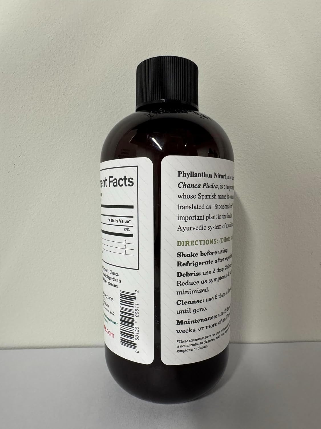 CNP | Chanca Piedra Organic Tincture 16oz - Stone Breaker, Kidney Support | Organic chanca piedra liquid extract for kidney cleanse support, stone breaker routines, alcohol free tincture made in USA