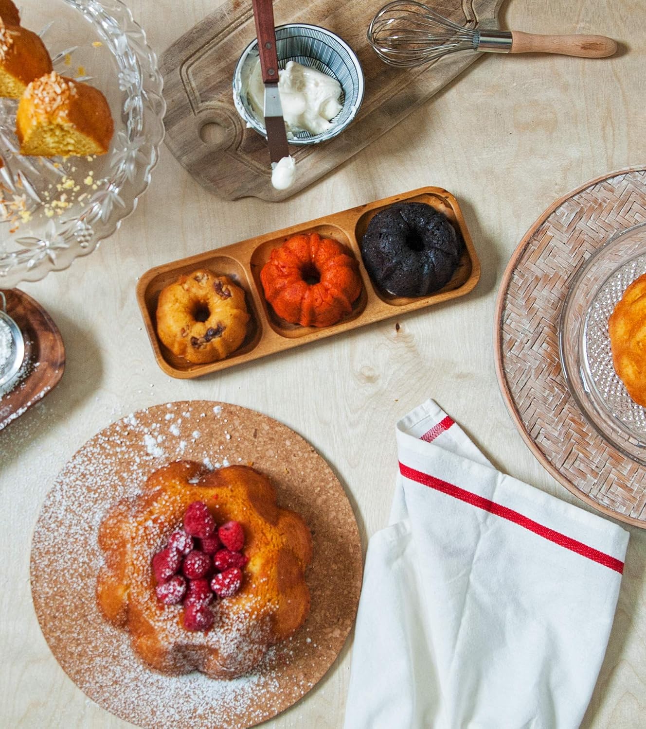 TORTUGA Provenance Rum Cake Variety Pack – 4 oz. - 6 Pack - The Perfect Premium Gourmet Gift for Stocking Stuffers, Gift Baskets