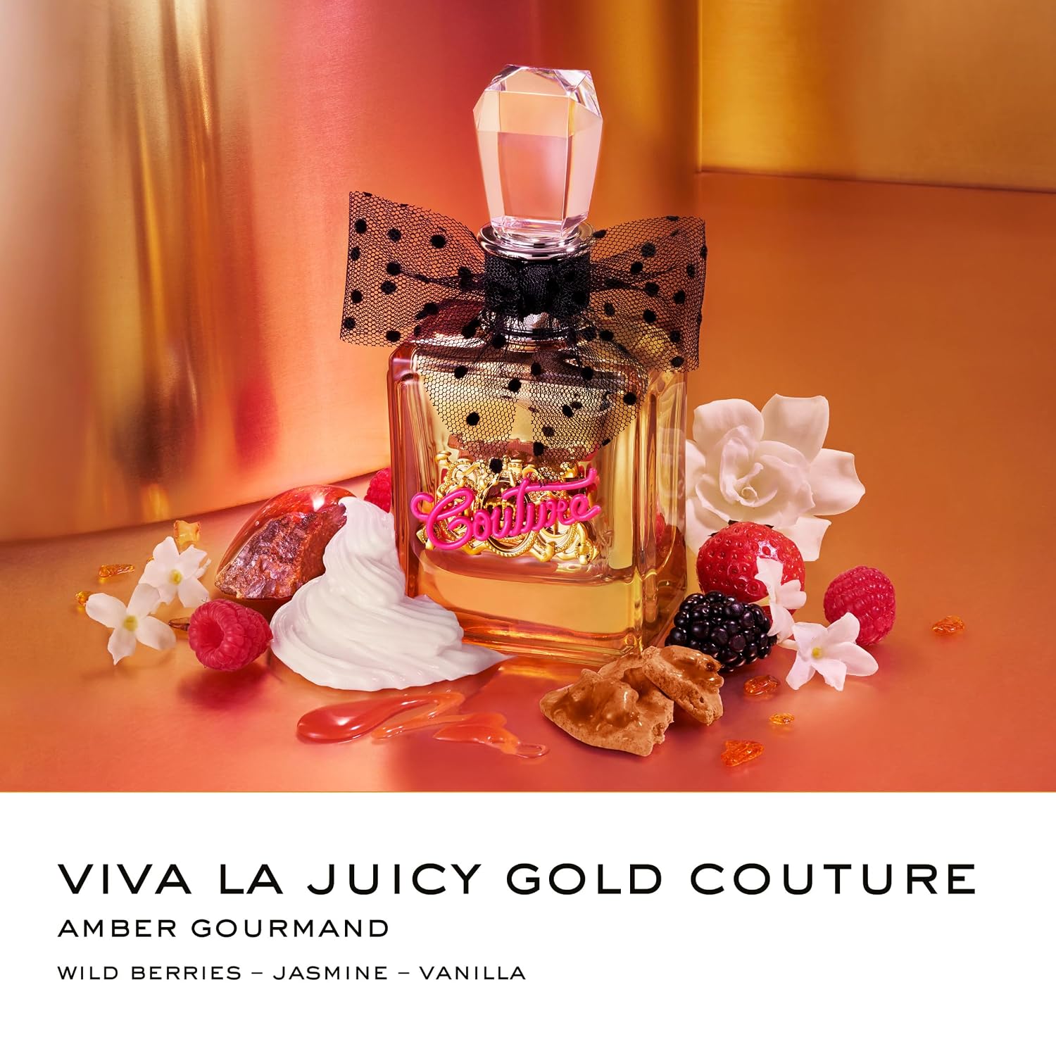 Juicy Couture Viva La Juicy Eau De Parfum, Women's Perfume with Notes of Mandarin, Gardenia & Caramel, Floral & Sweet Perfume for Women, EDP Spray