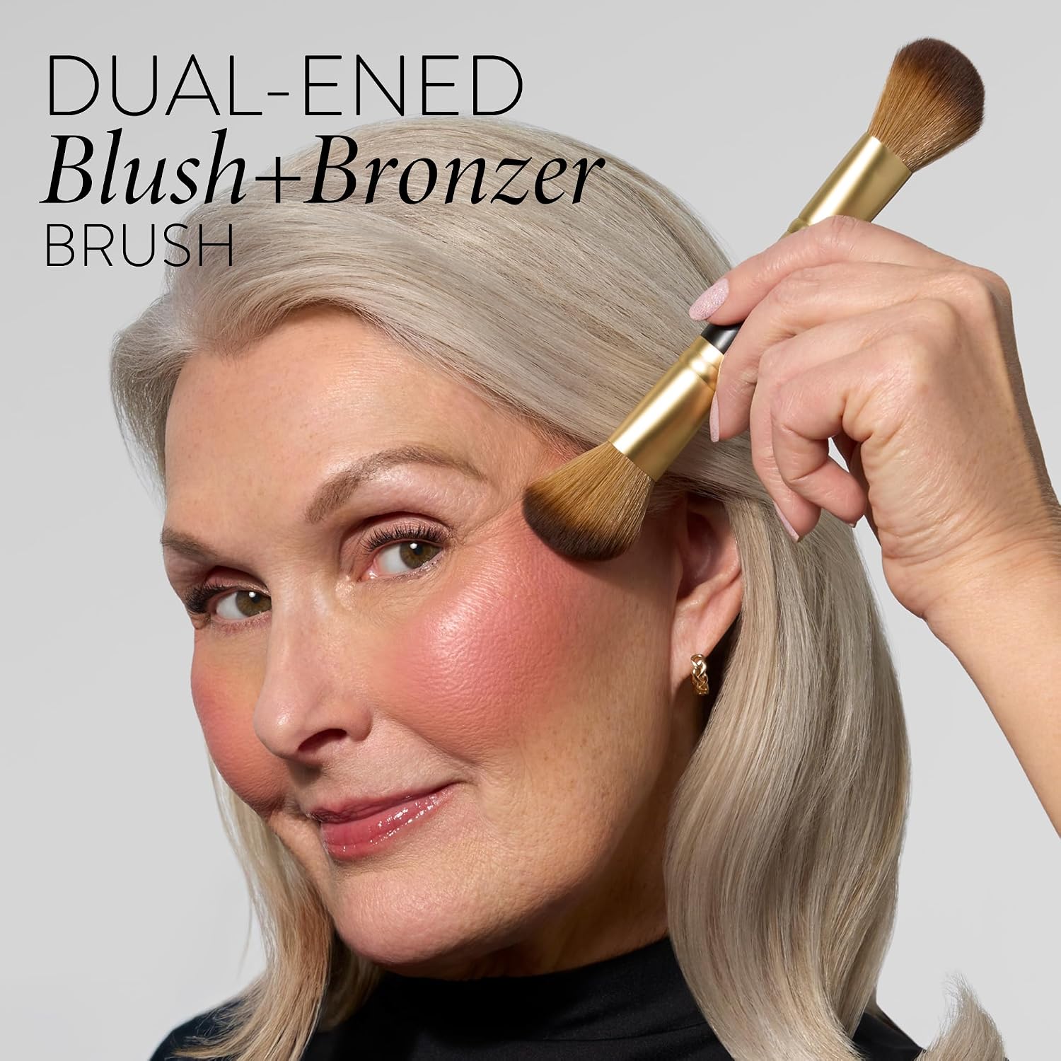 LAURA GELLER NEW YORK Makeup Brushes - Retractable Angled Kabuki Brush