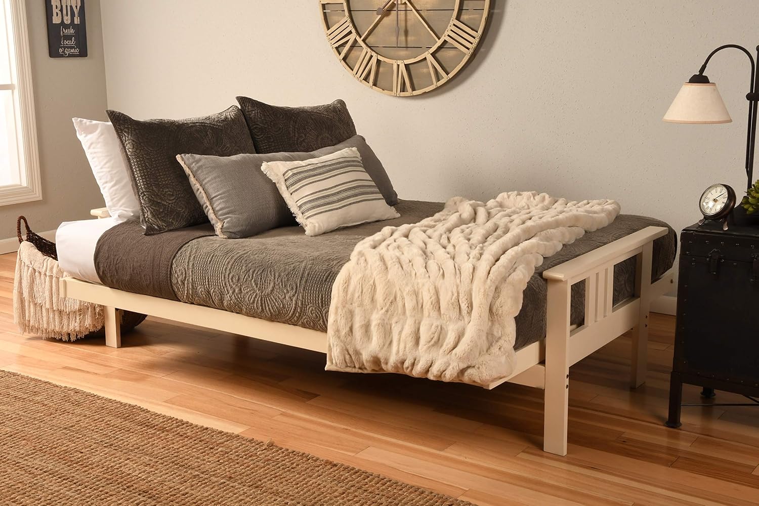 Kodiak Futons Monterey Futon Frame, No Drawers, Barbados