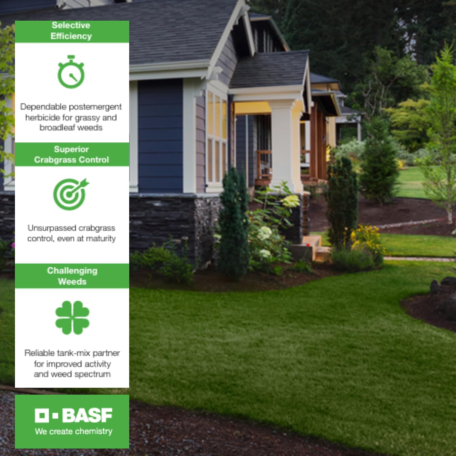 BASF Drive XLR8 Crabgrass Killer for Lawn & Turf, Post Emergent Grassy & Broadleaf Weed Control, Active Ingredient Quinclorac, 30 Day Residual