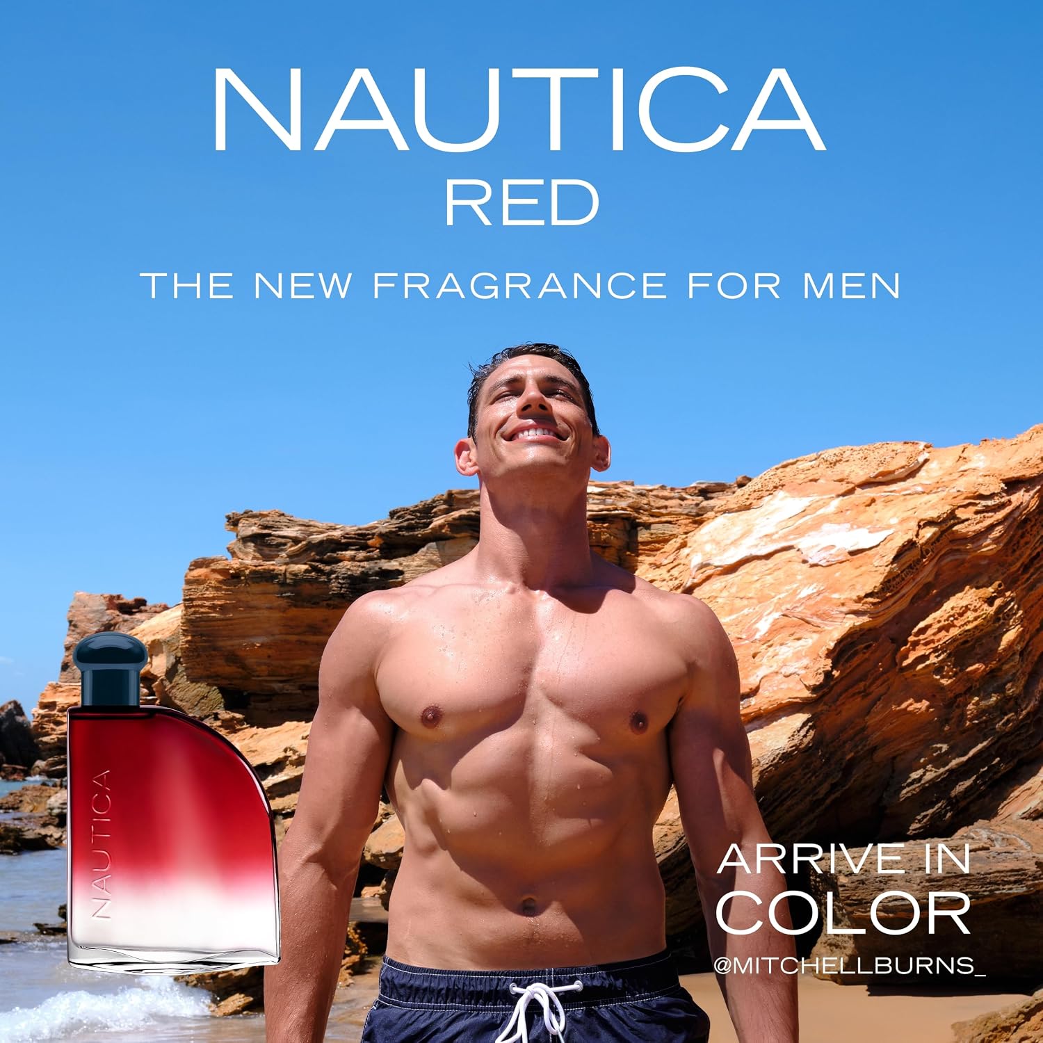 Nautica Blue Eau de Toilette, Men's Fragrance, 3.4 fl oz