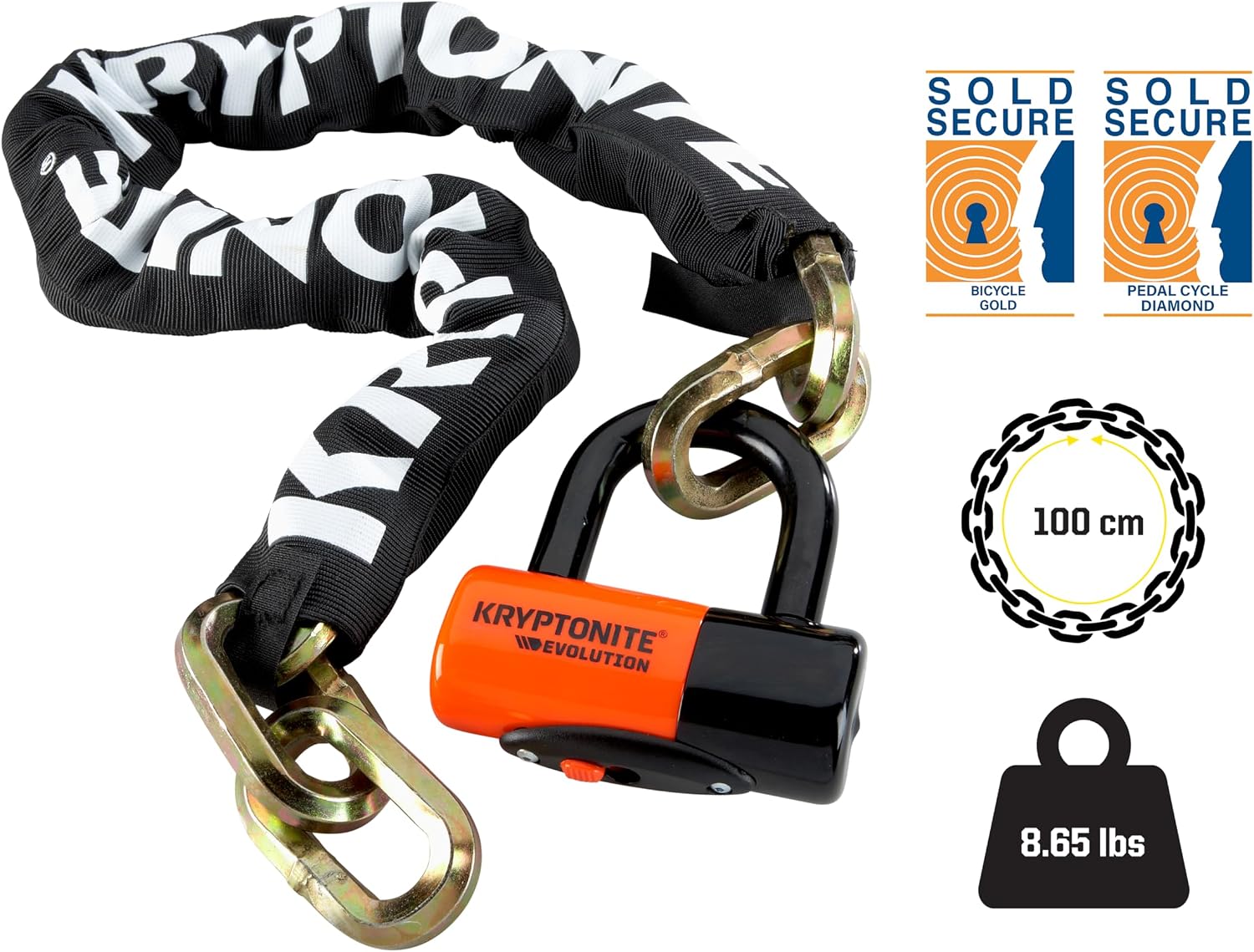 Kryptonite New York 1210 Bike Chain Lock