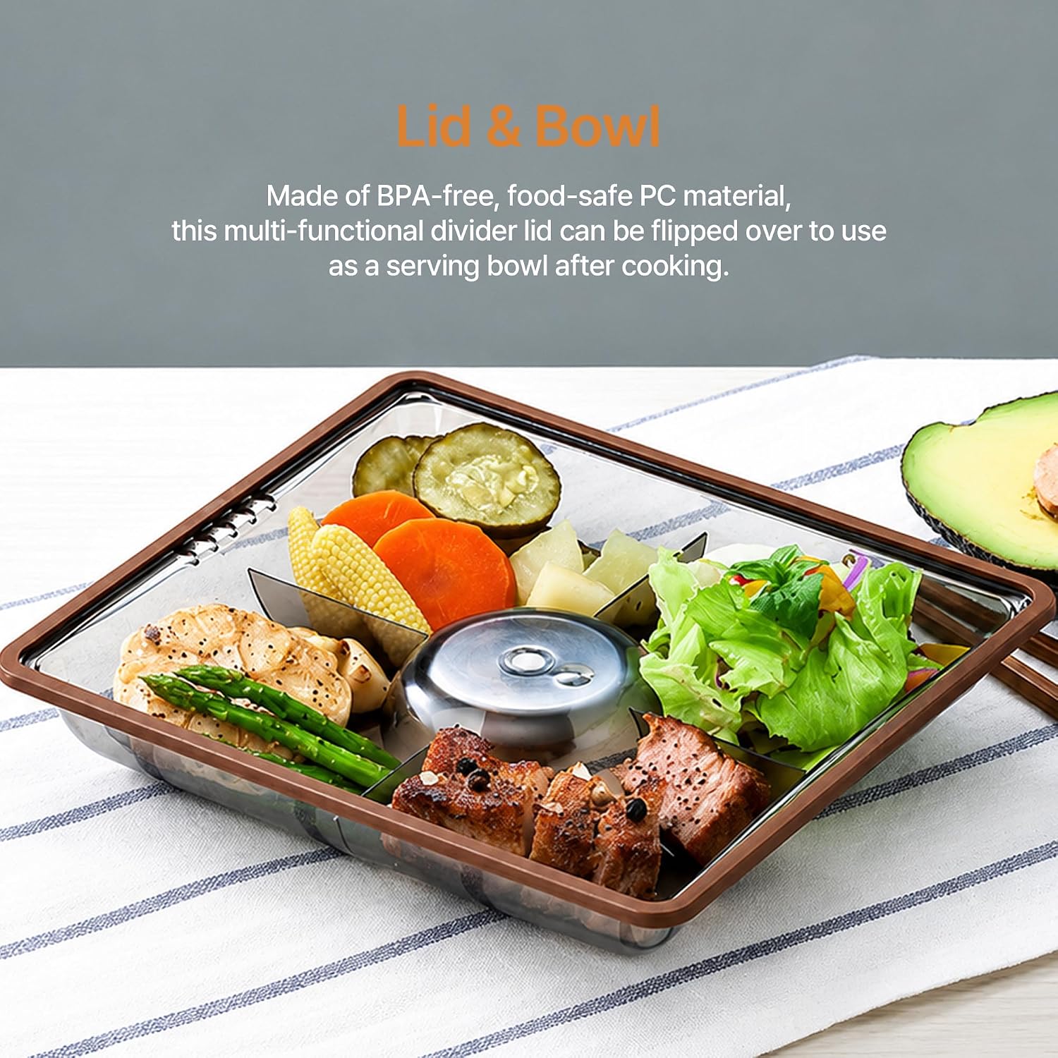 Kovea Guibada Mini Portable Gas Stove KGG-1805EM, All-in-One Camping Cookware with Grill Pan, Pot Support, and Versatile Serving Lid