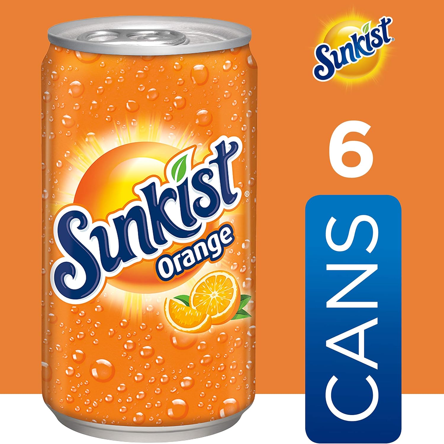 Sunkist Orange Soda, 12 Fl Oz (Pack of 12)