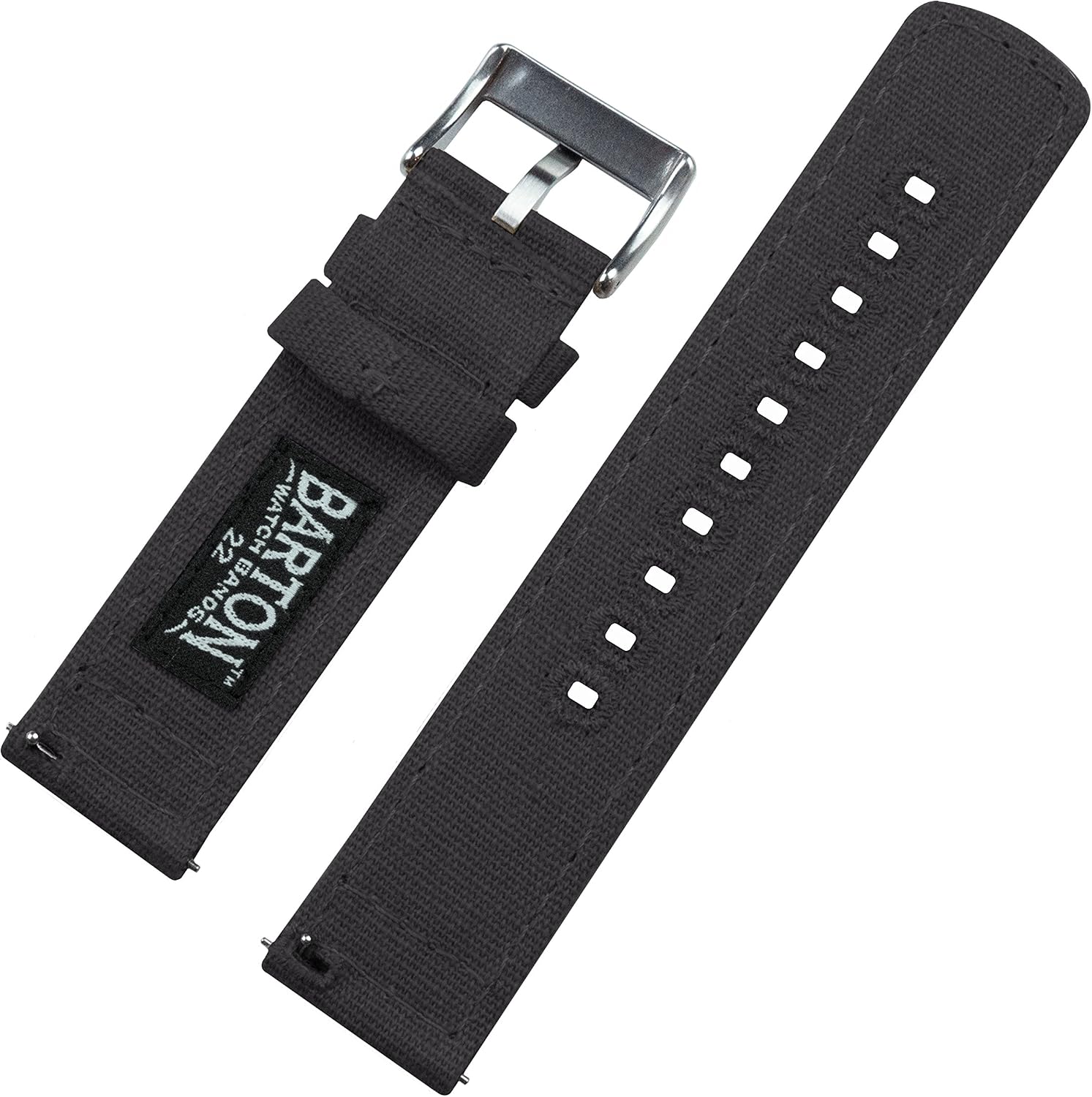 BARTON Canvas Quick Release Watch Band Straps