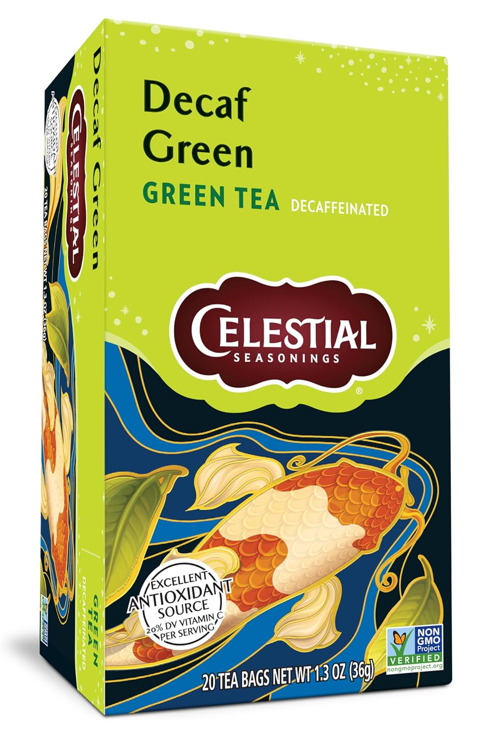 Celestial Seasonings Authentic Green Tea 40 Count