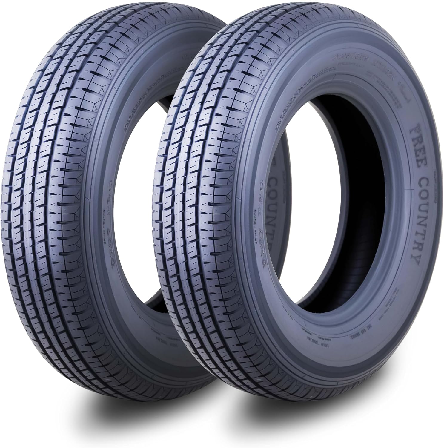 FREE COUNTRY 2 Premium Trailer Tire ST225/75R15 10PR LRE 117N w/Scuff Guard