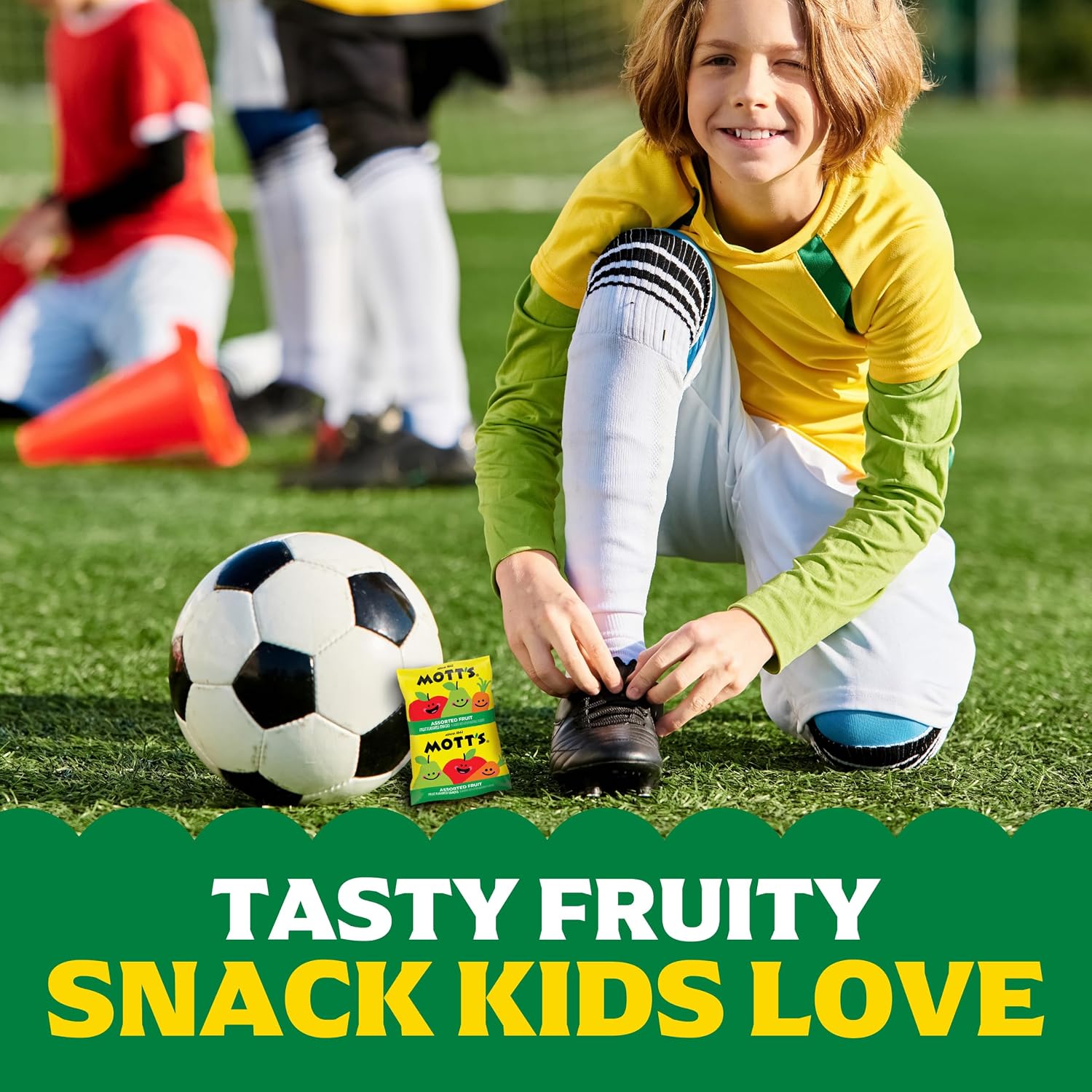 Mott's Fruit Flavored Snacks, Assorted Fruit, Pouches, 0.8 oz, 22 ct (Pack of 6)